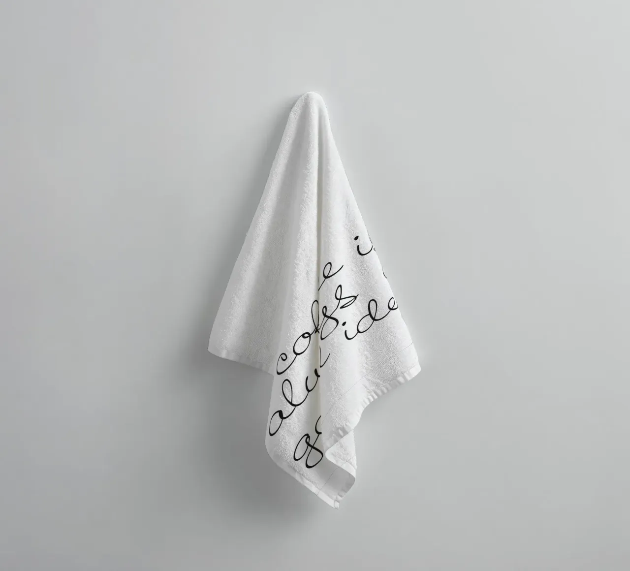 Coffee Is Always A Good Idea - Motif café élégant serviette de bain de Whole©