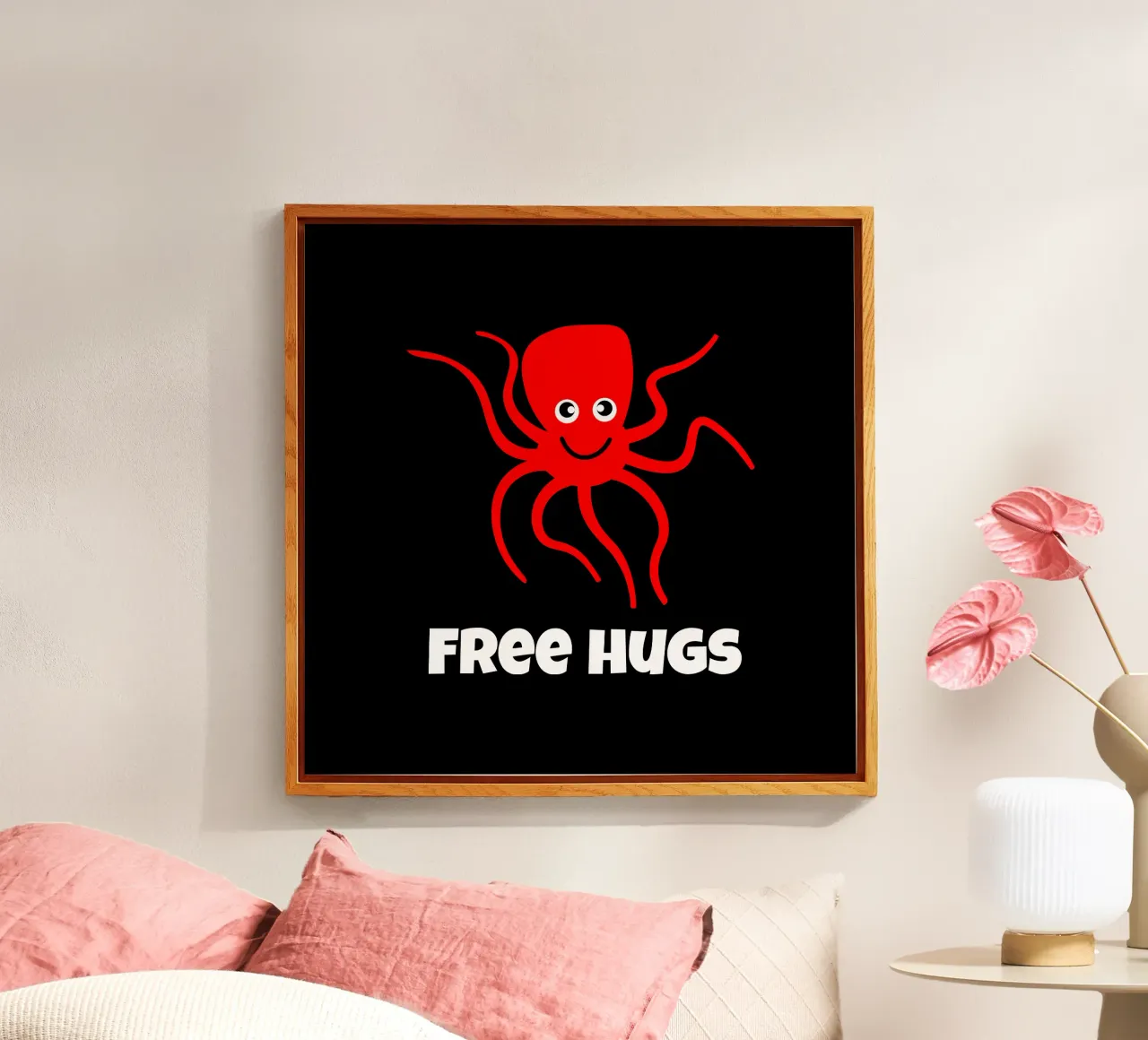 Free hugs octopus plexiglass da happieeagle