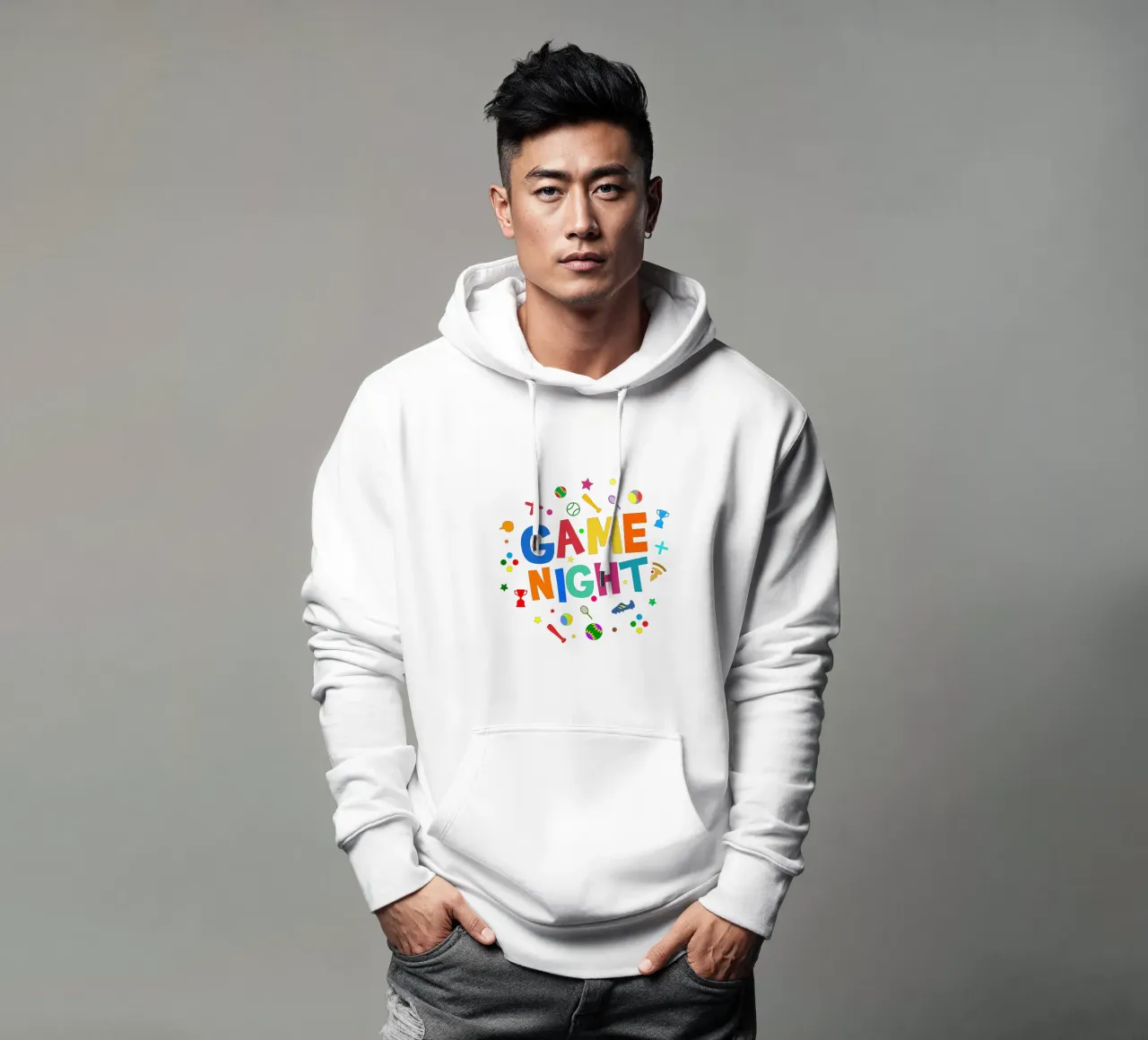 Game night hoodie by happieeagle