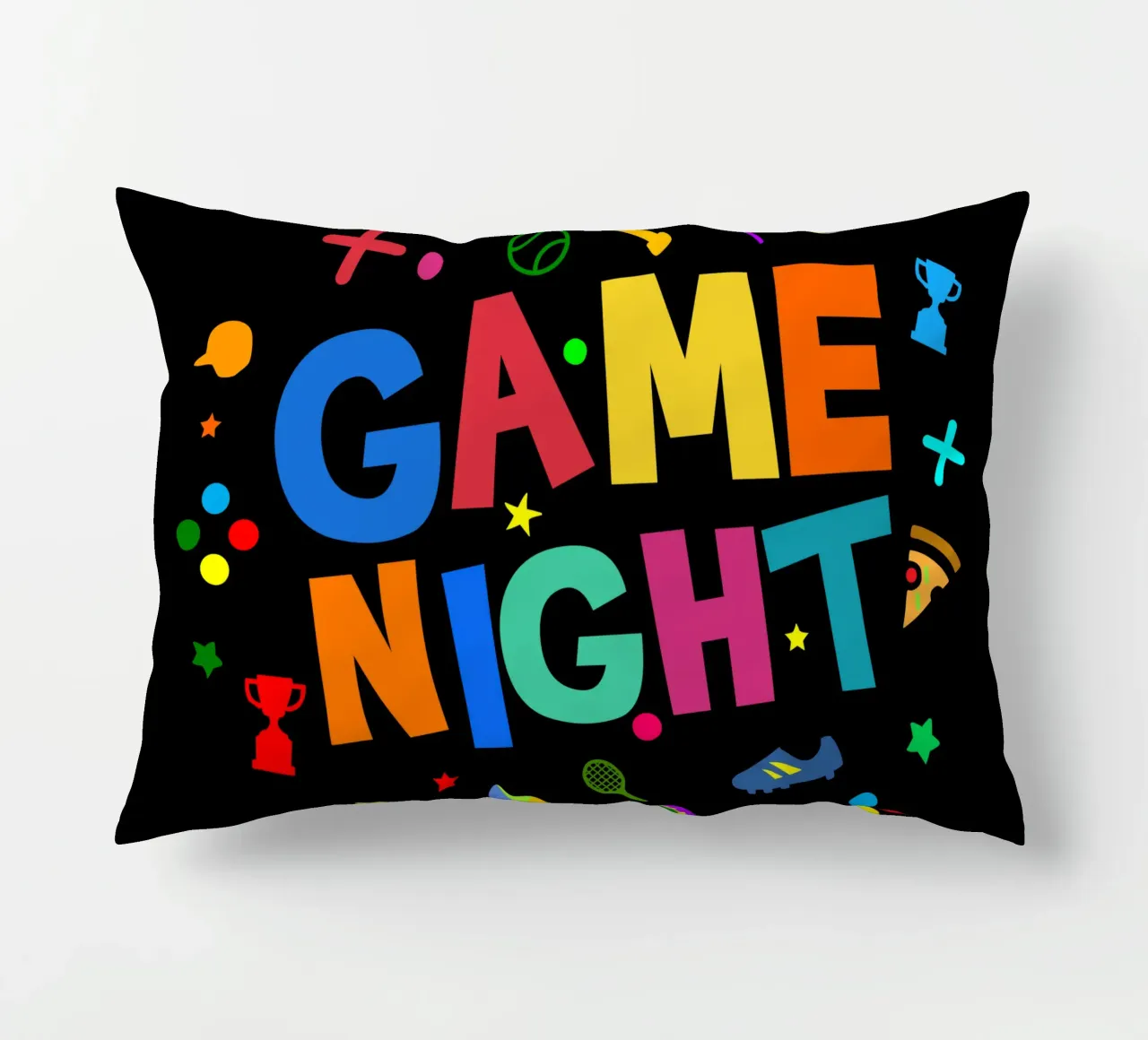 Game night cuscino da happieeagle