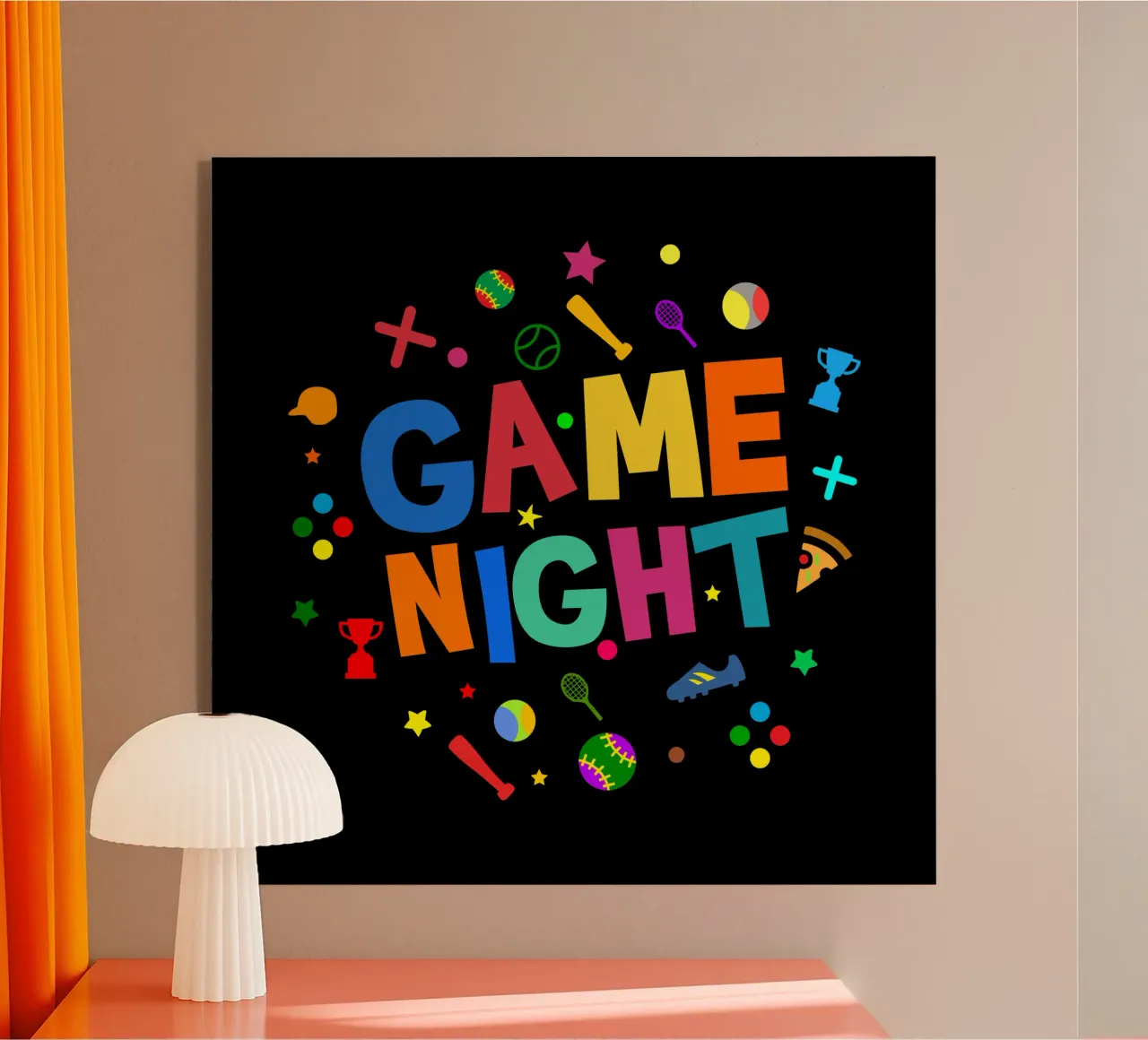 Game night plexiglass da happieeagle