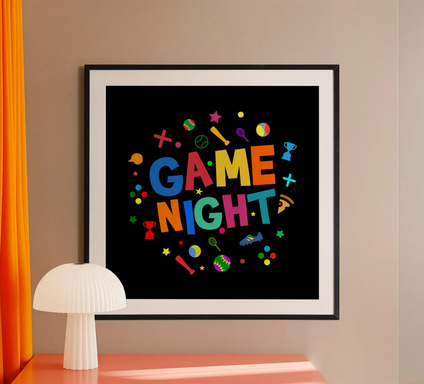 Game night poster da happieeagle
