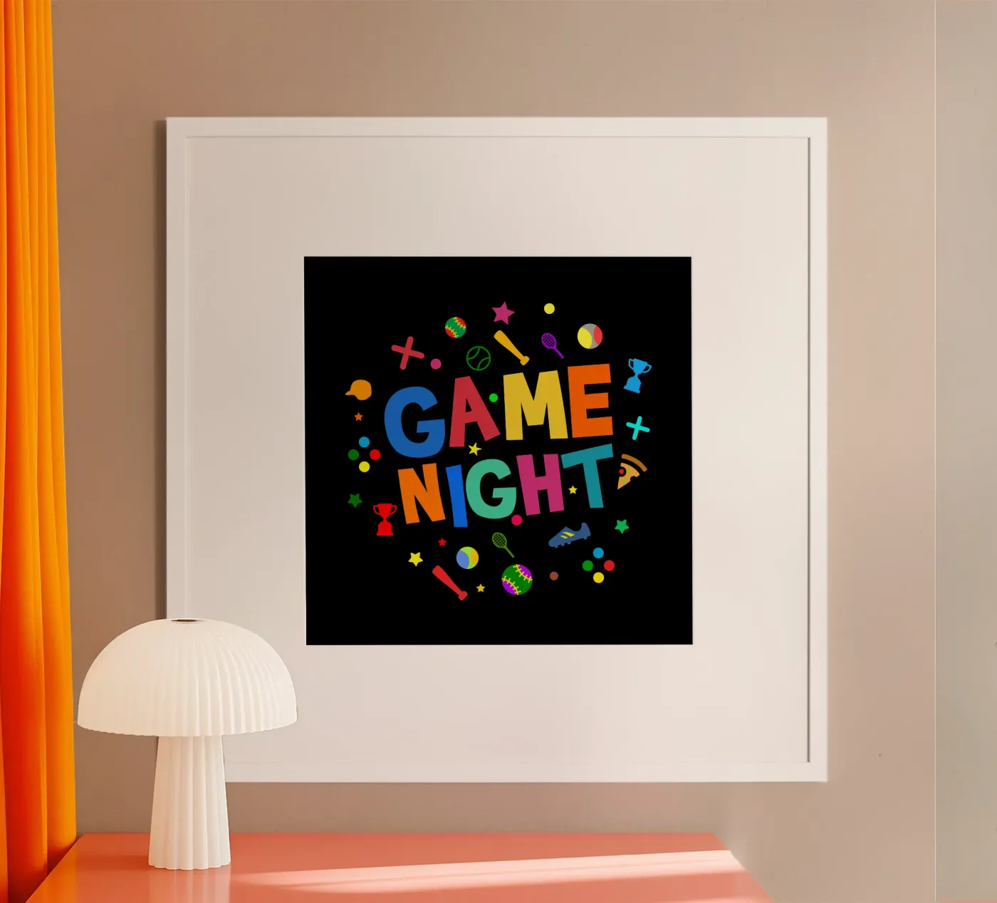 Game night poster da happieeagle