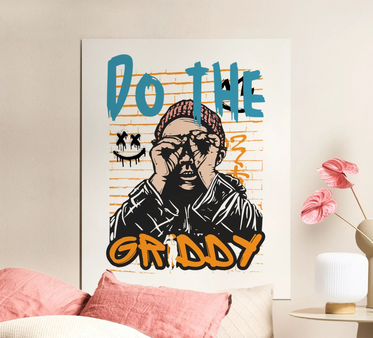 DO THE GRIDDY Poster von Einfach Uebel