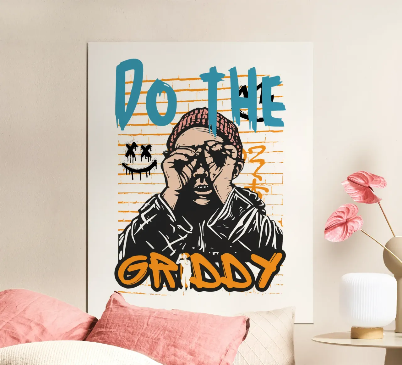 DO THE GRIDDY poster da SMRT STUDIO