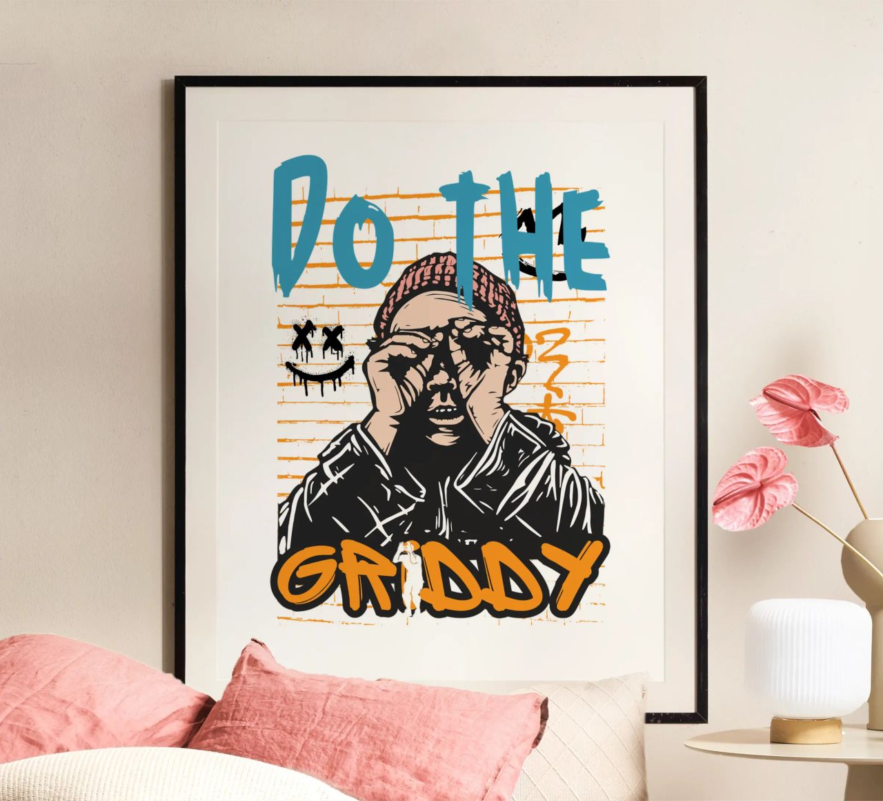 DO THE GRIDDY Poster von Einfach Uebel