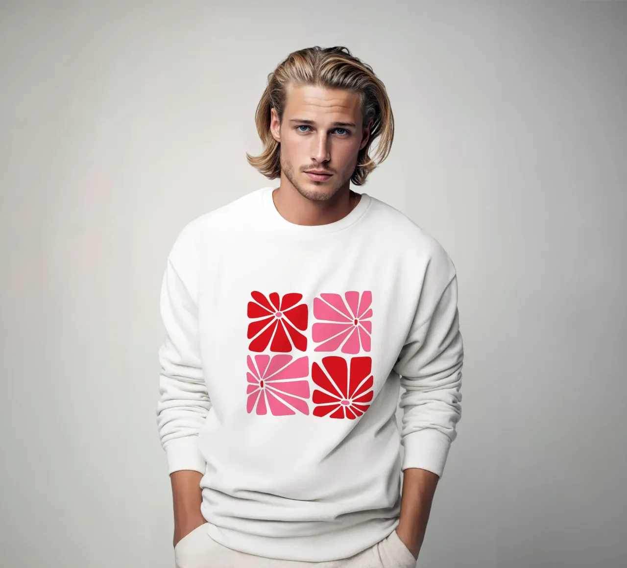 imprimé floral abstrait sweat de pdigitalprints