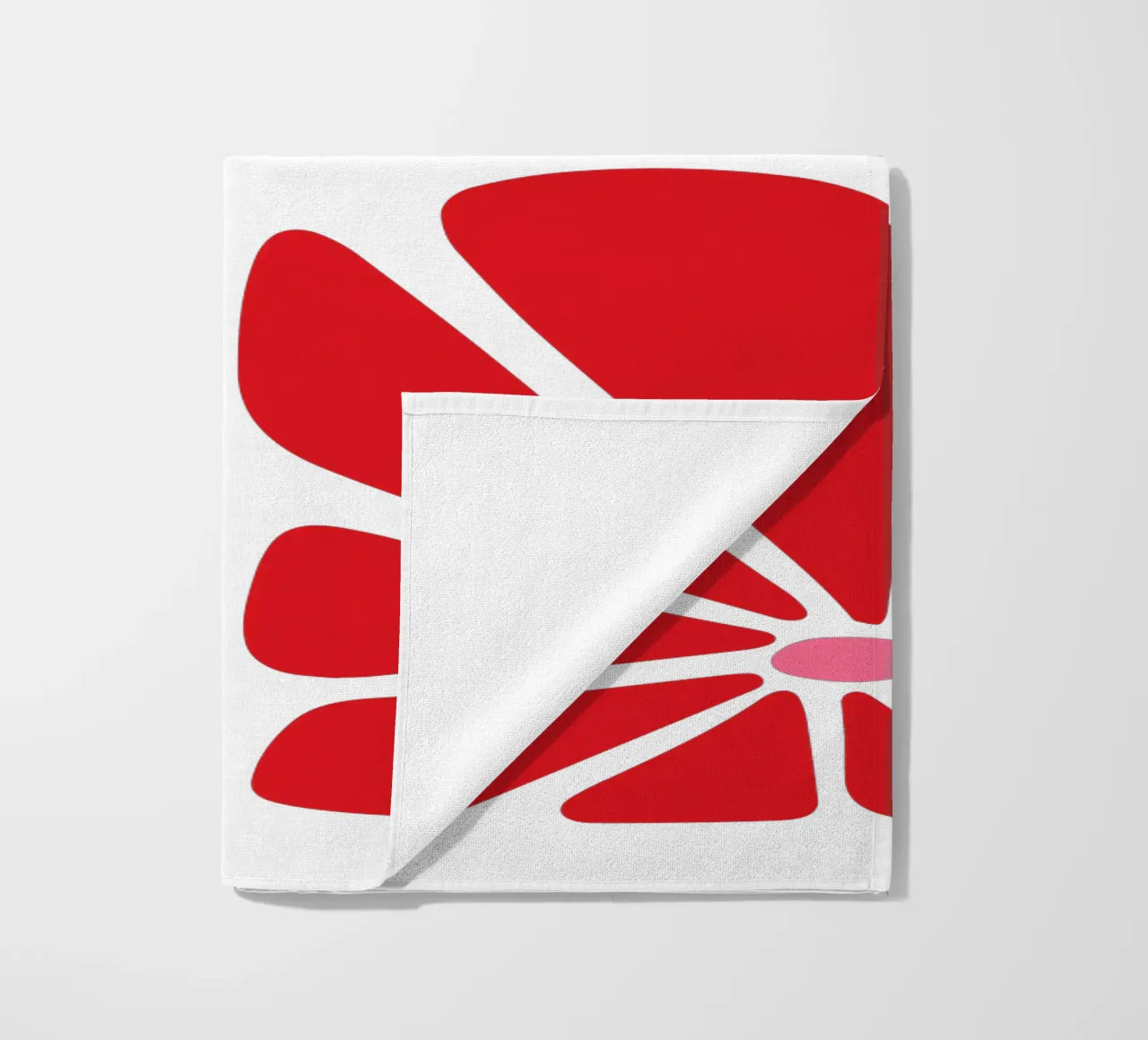 abstract floral print beach towel by pdigitalprints