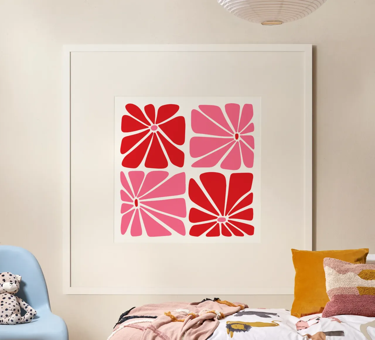 abstract floral print hahnemühle by pdigitalprints