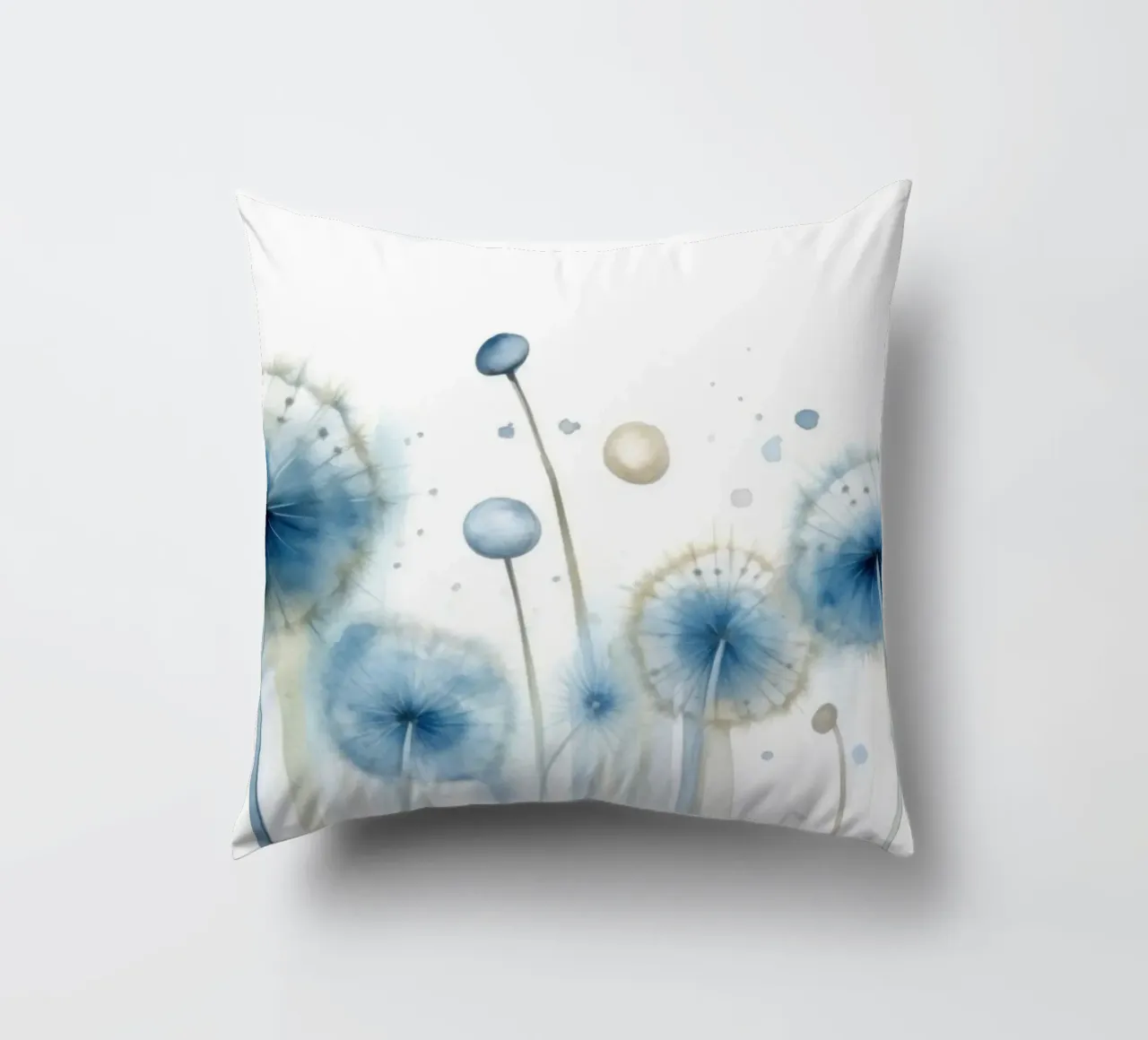 Dandelion Drift decorative cushion by Modern Muse