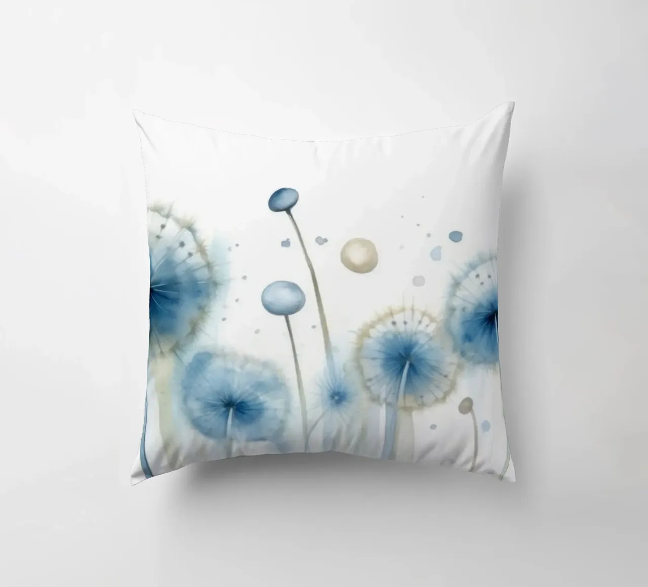 Dandelion Drift decorative cushion by Modern Muse