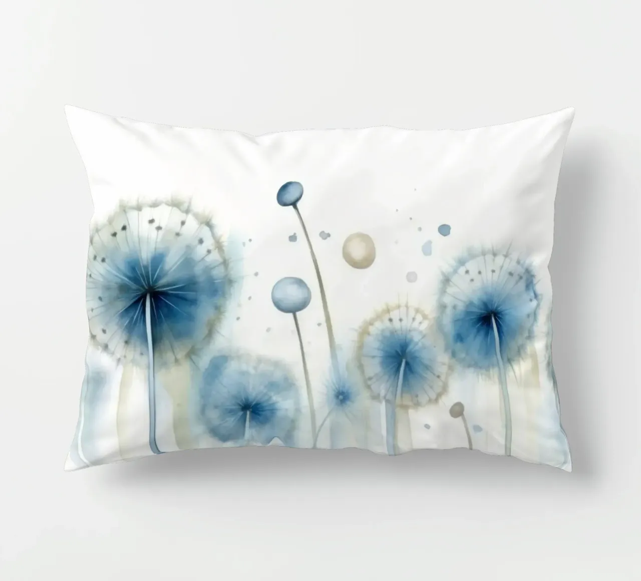 Dandelion Drift decorative cushion by Modern Muse