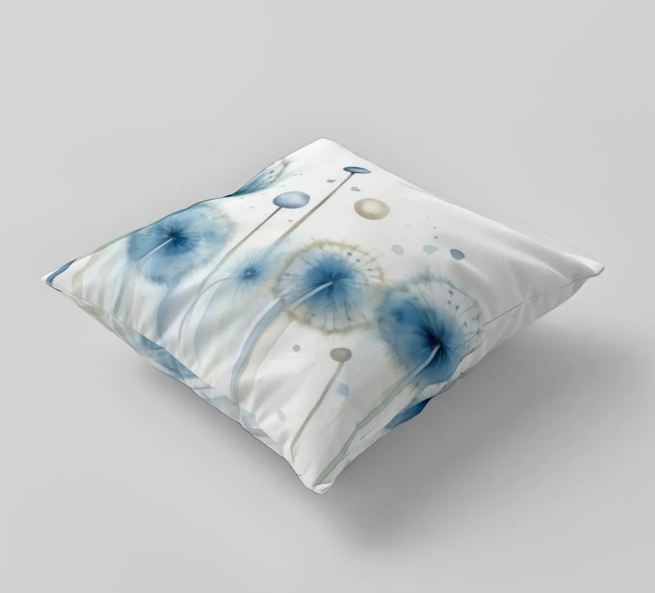 Dandelion Drift decorative cushion by Modern Muse