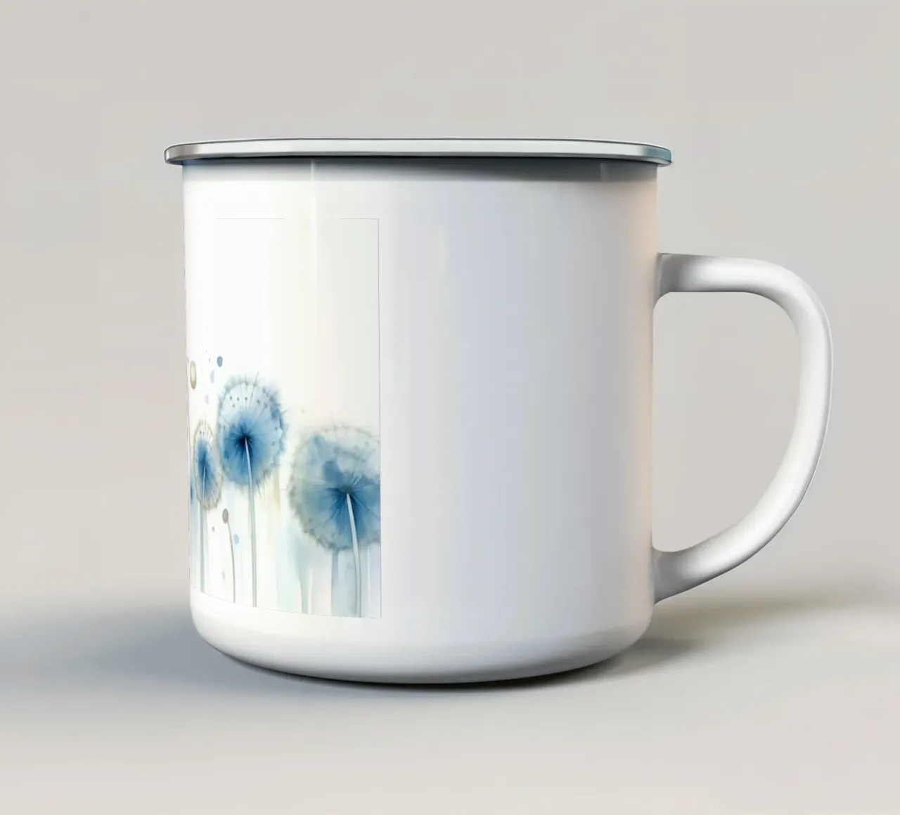 Deriva del dente di leone tazza in smalto da Modern Muse