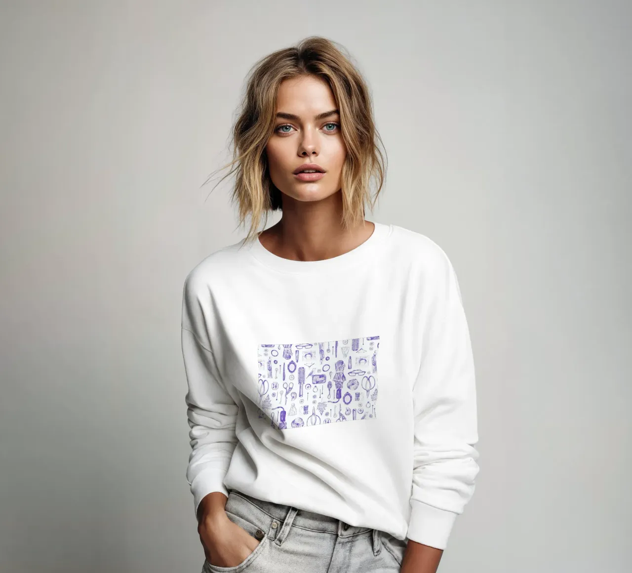 Fumbling for my keys Sweatshirt von La Scarlatte