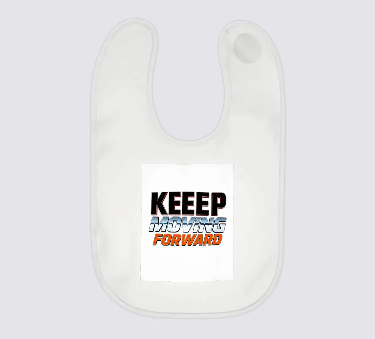 Continuare ad andare avanti bavaglino da inspirational quote