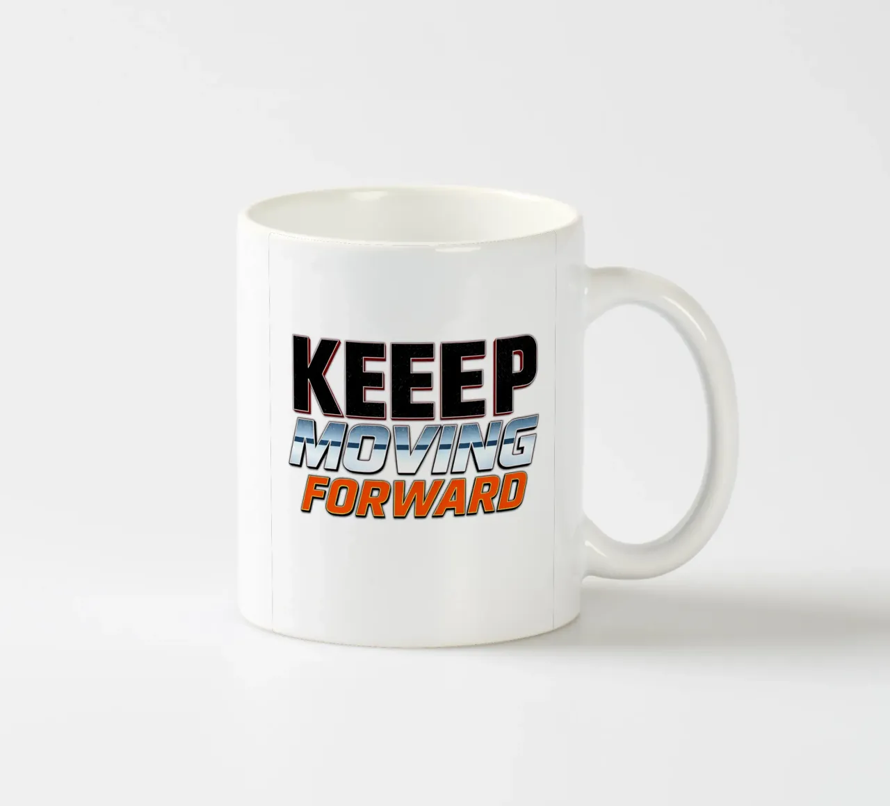 Continuare ad andare avanti tazza in ceramica da inspirational quote
