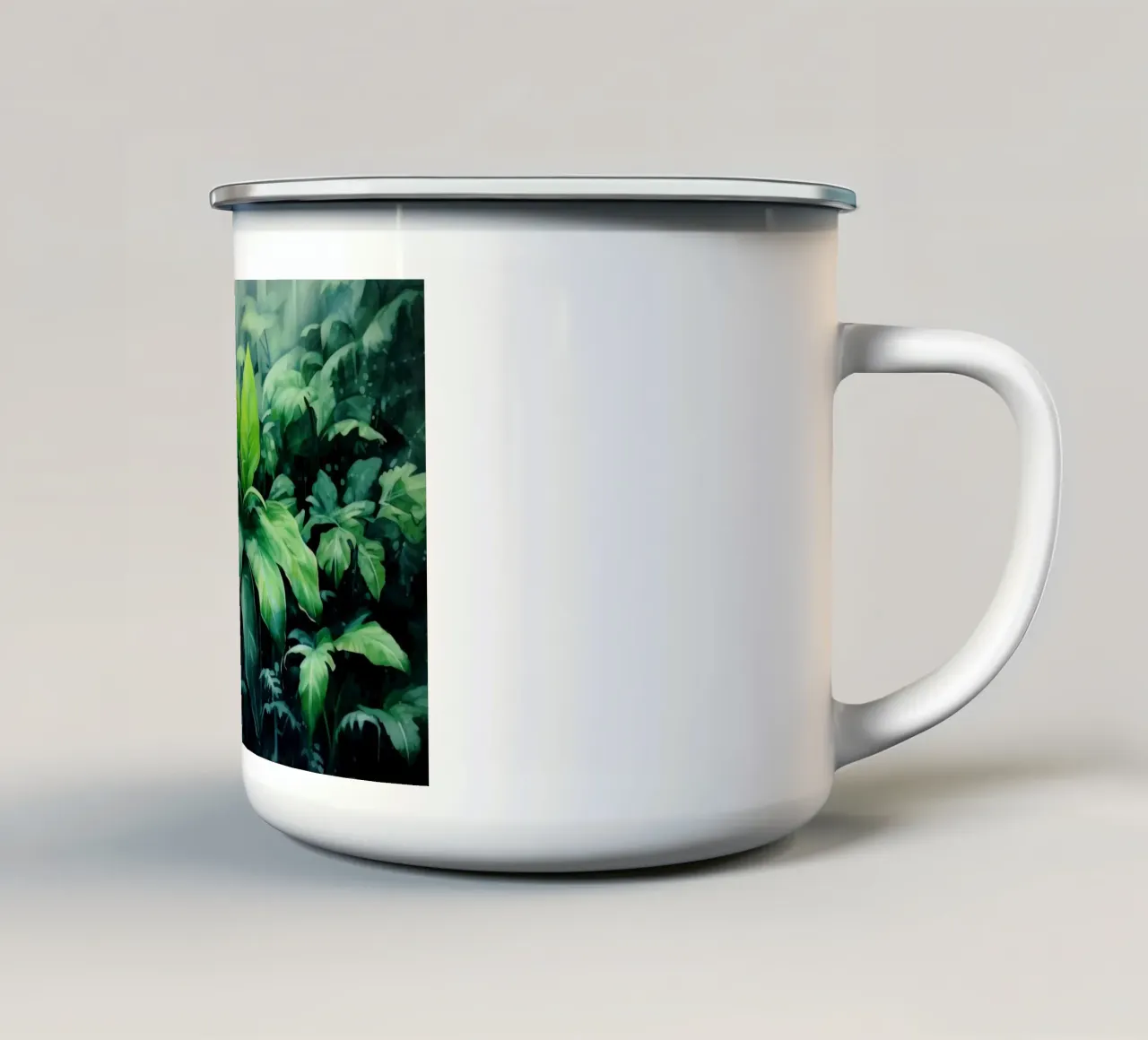 Giardino tropicale tazza in smalto da Modern Muse