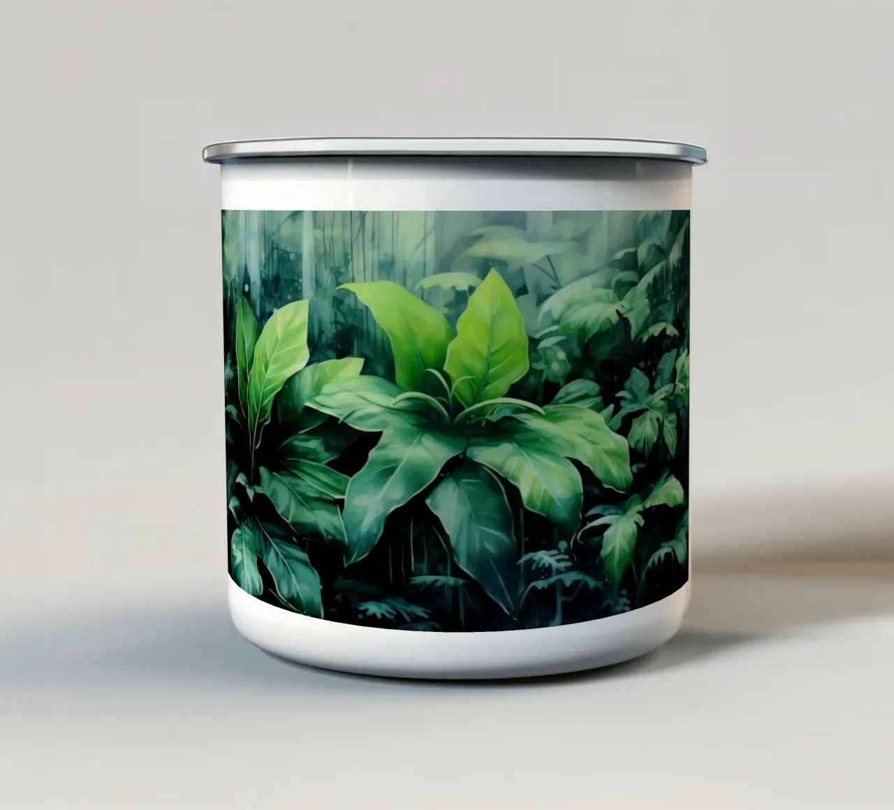 Giardino tropicale tazza in smalto da Modern Muse