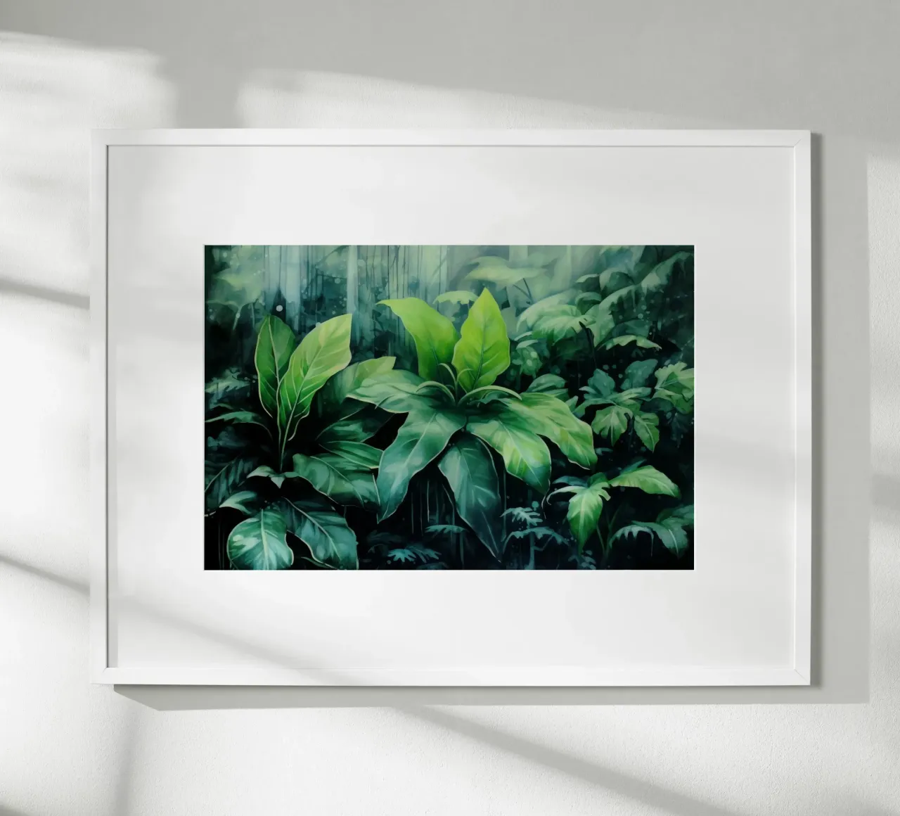 Tropical Landscape Garden poster by Modern Muse