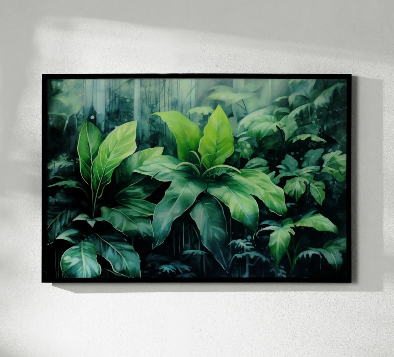Jardin paysager tropical poster de Modern Muse