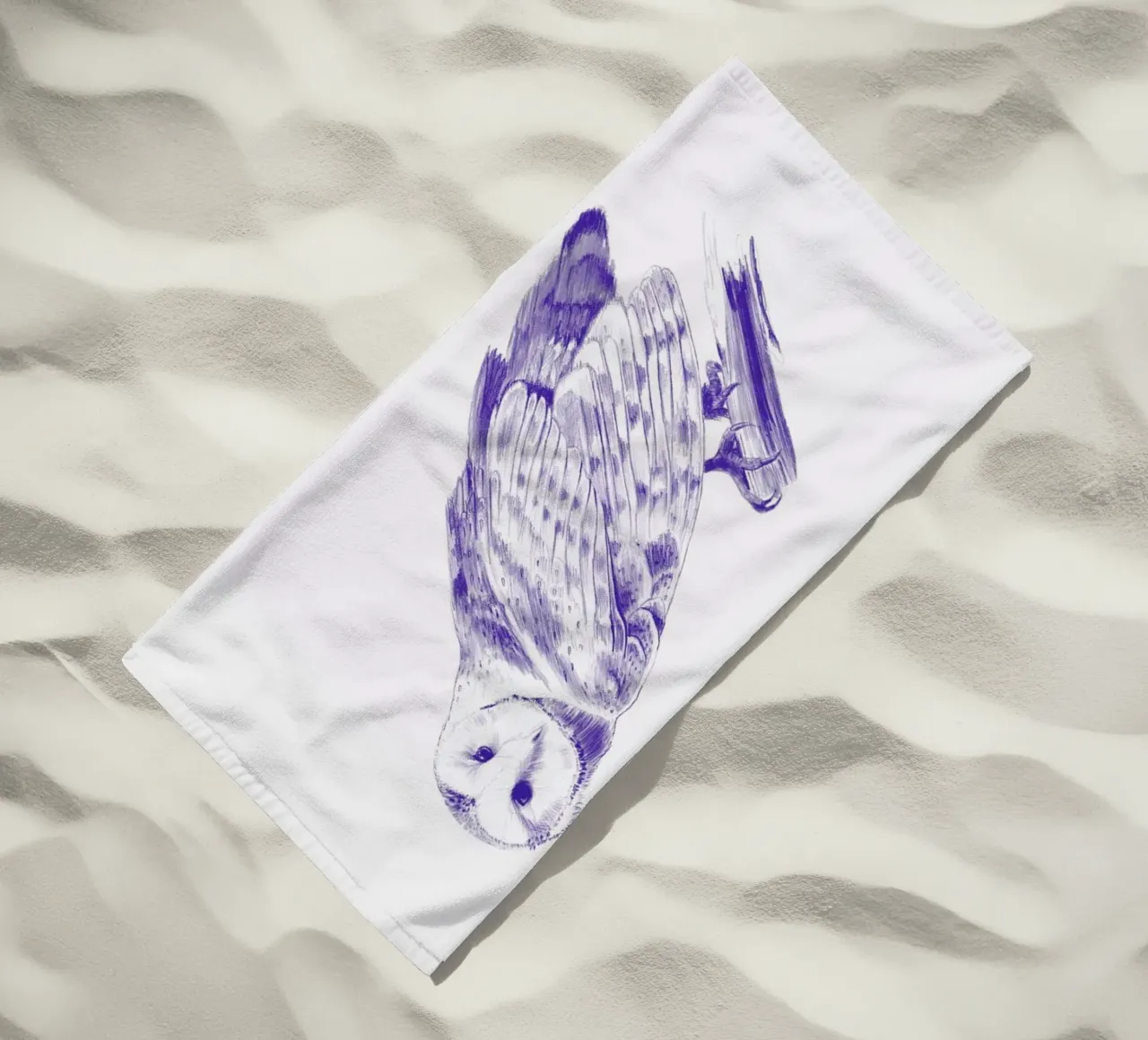 Curious Owl telo mare da La Scarlatte