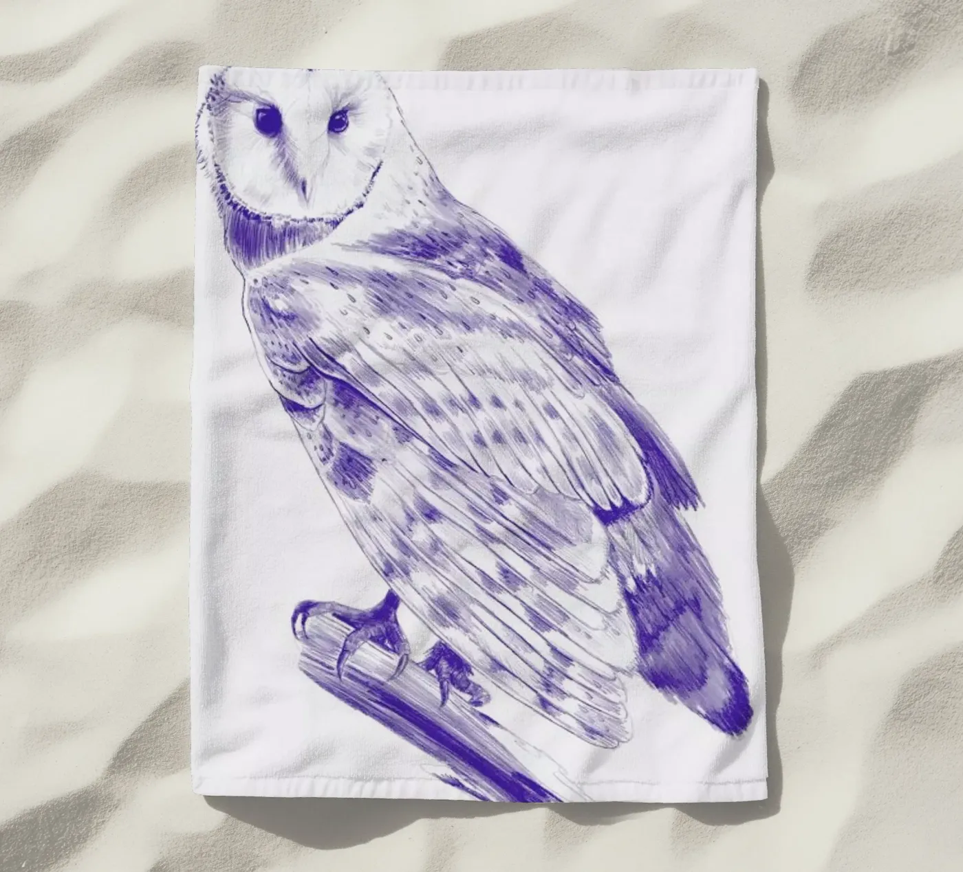Curious Owl telo mare da La Scarlatte