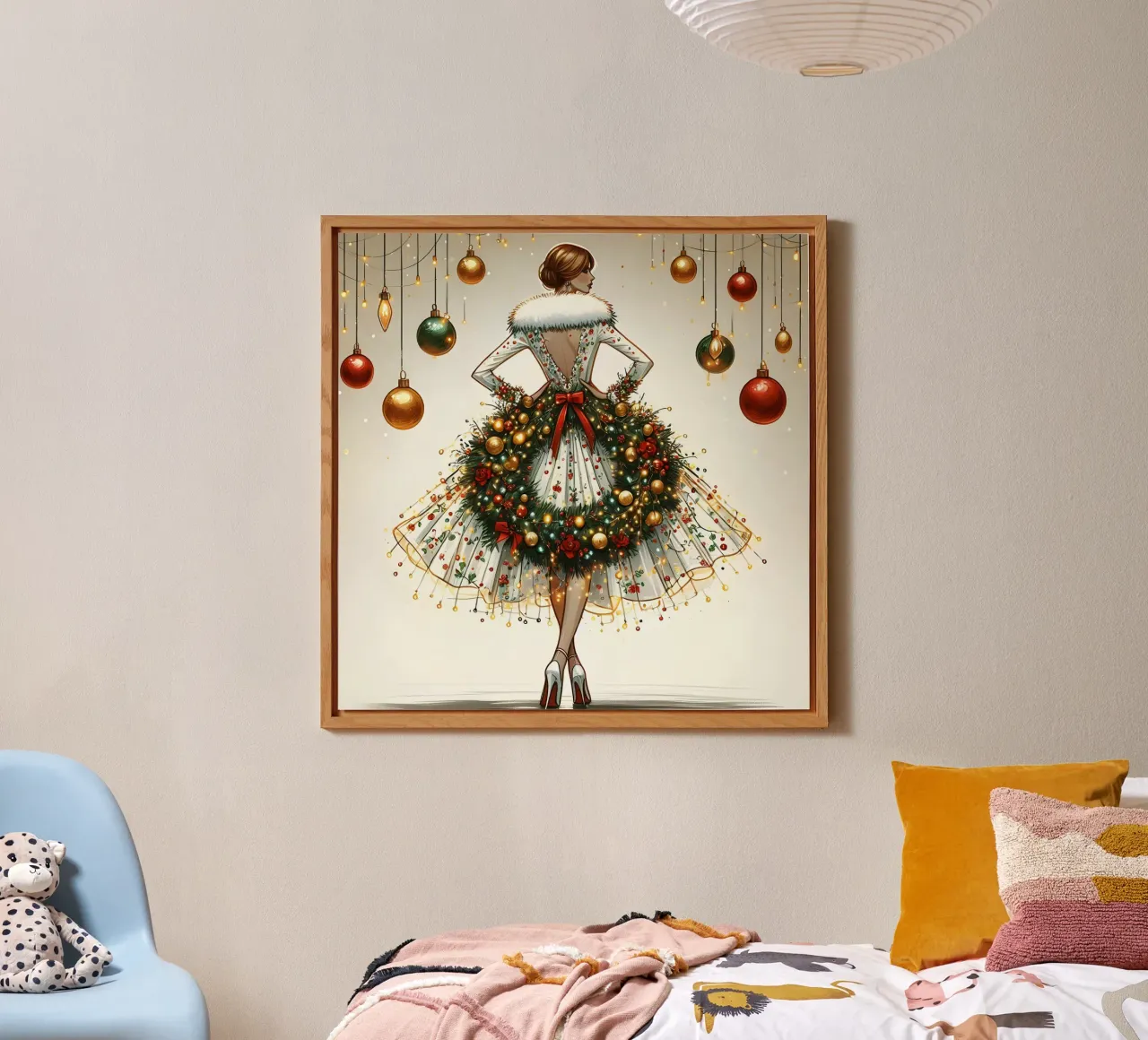 Kerstkrans forex-plaat van ARTOMATIC