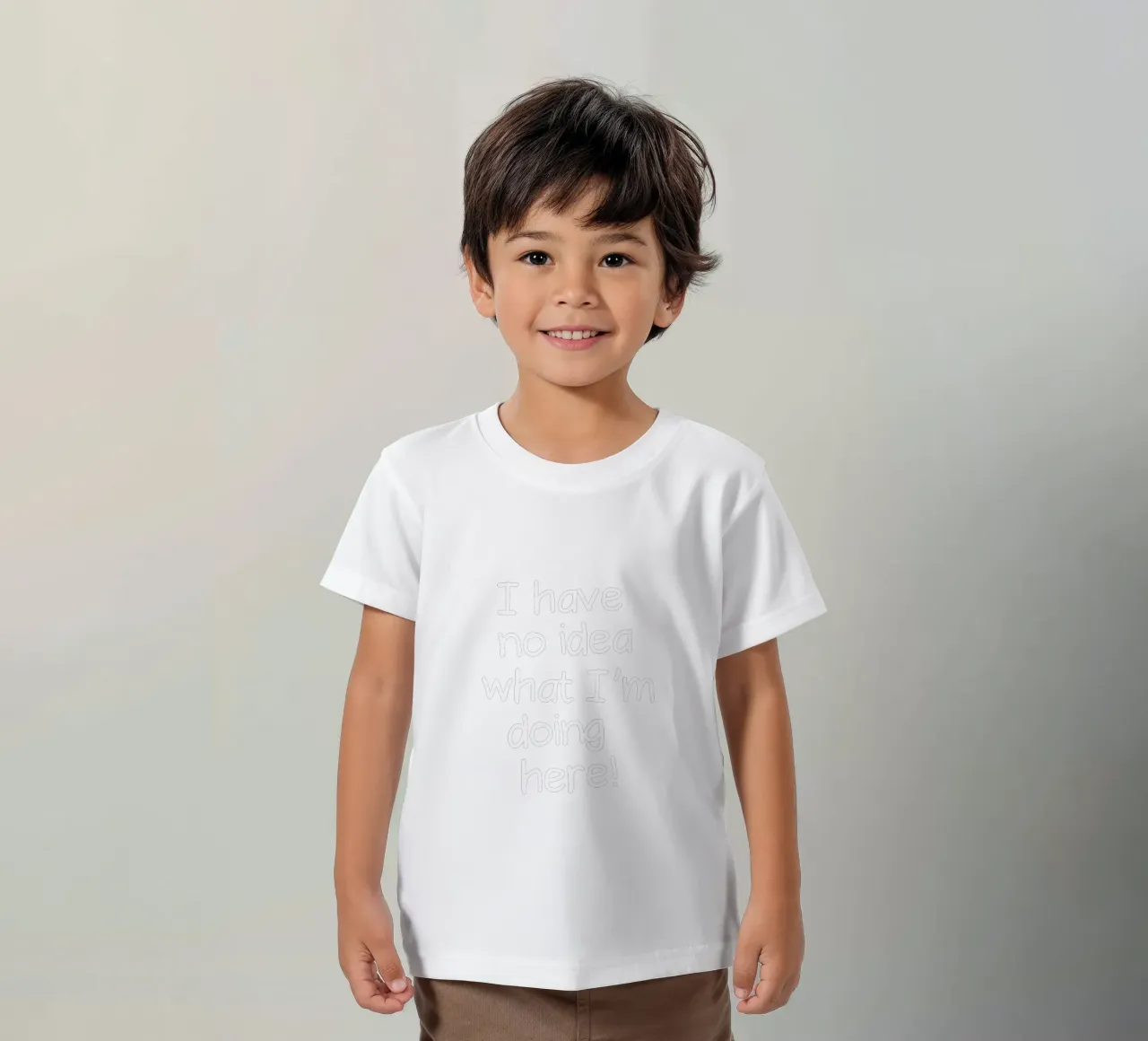 I have no idea what I'm doing here t-shirt bambini da happieeagle
