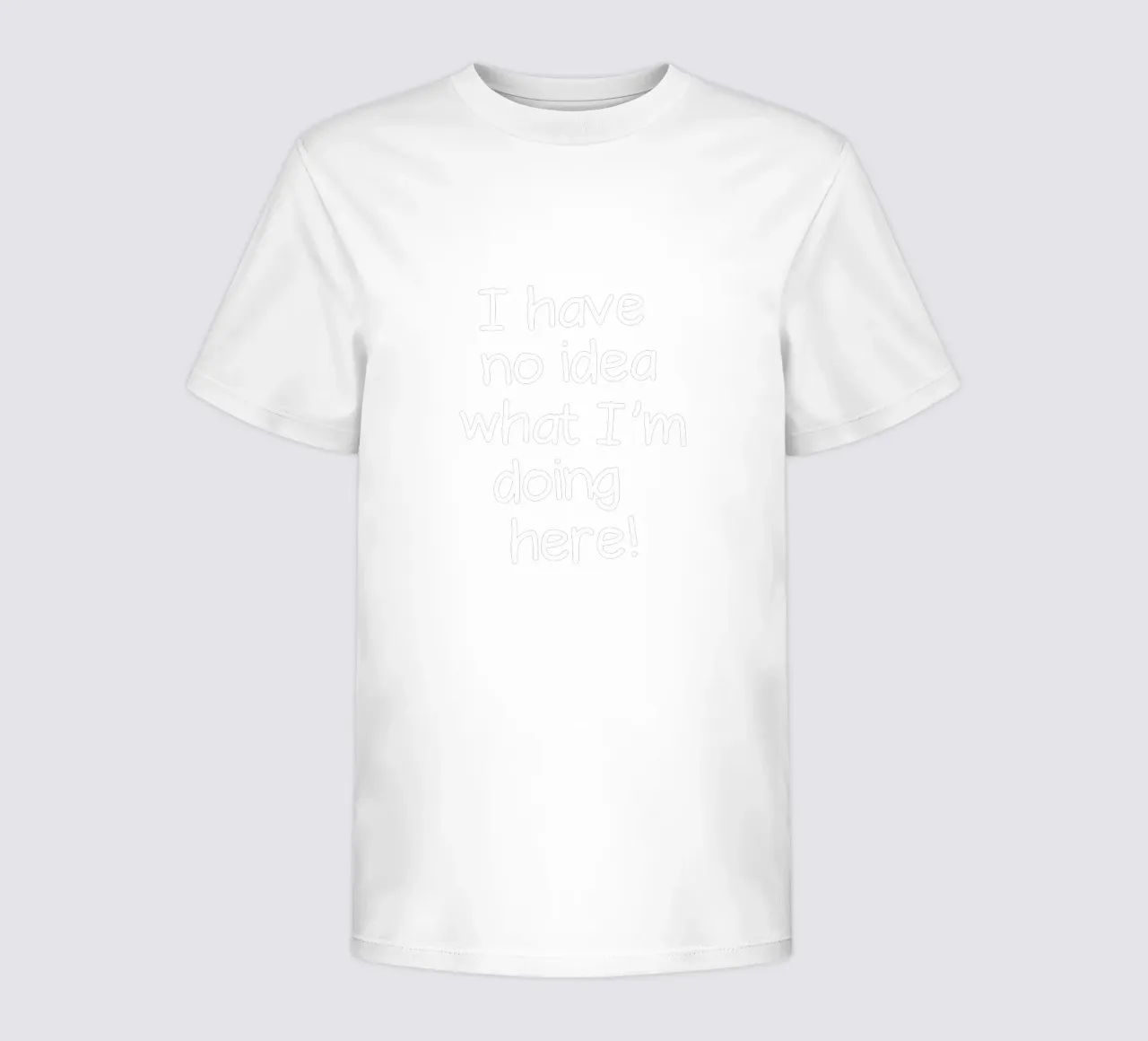 I have no idea what I'm doing here t-shirt bambini da happieeagle