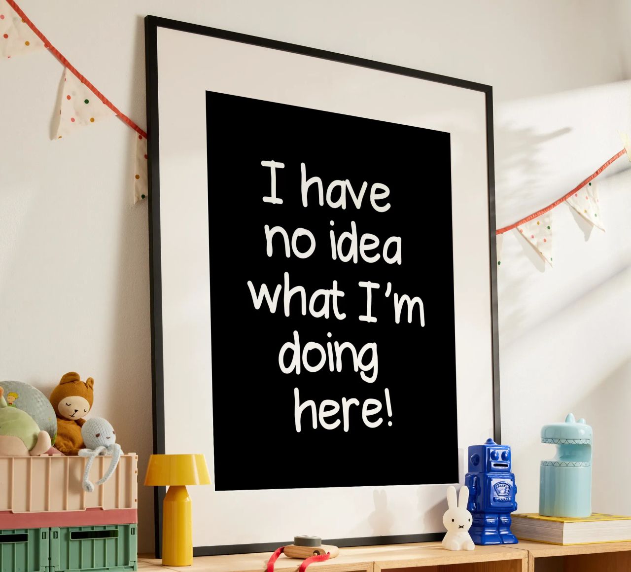 I have no idea what I'm doing here poster da happieeagle