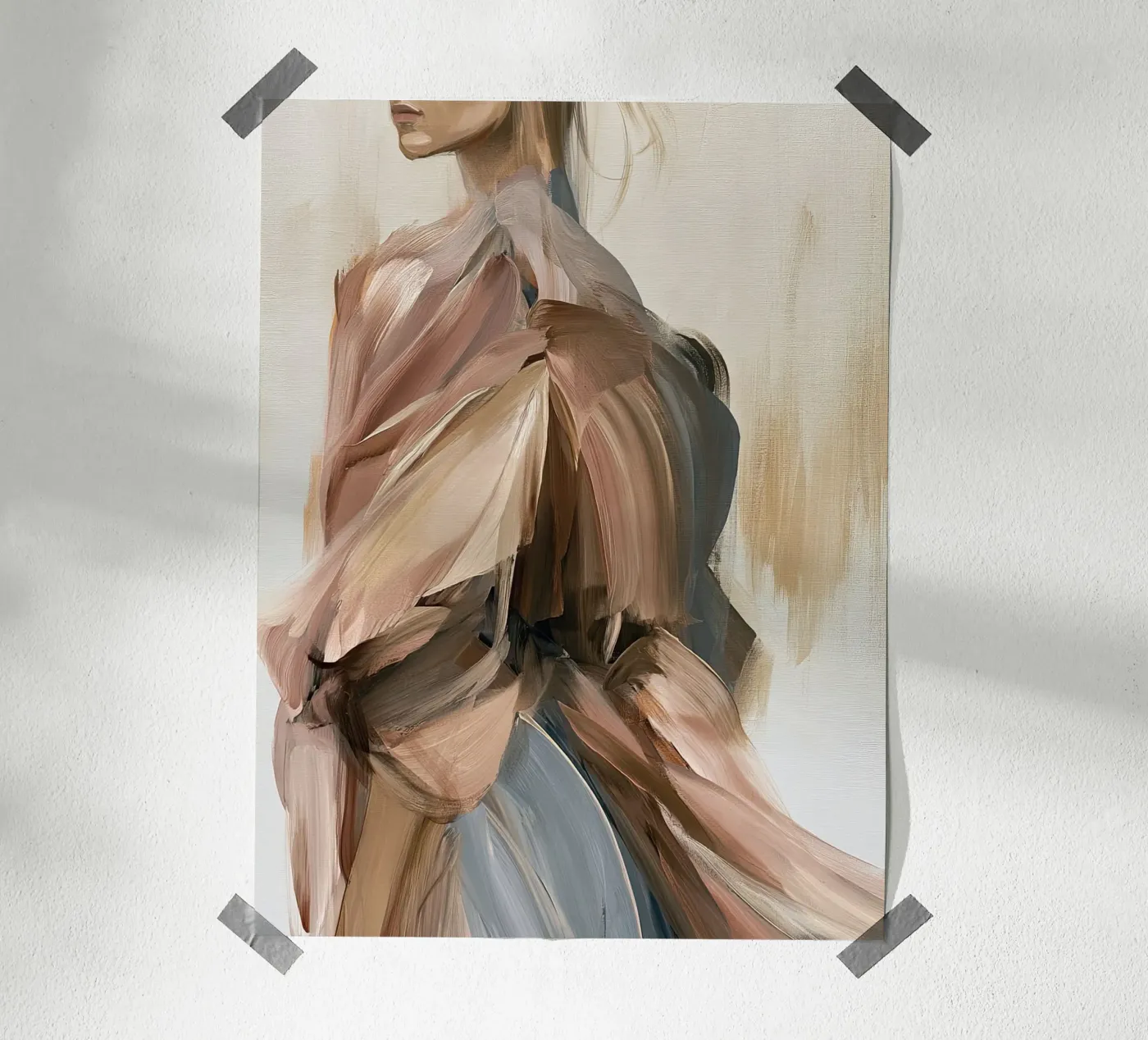 Abstract Elegance poster by M.A.Z.U.N.