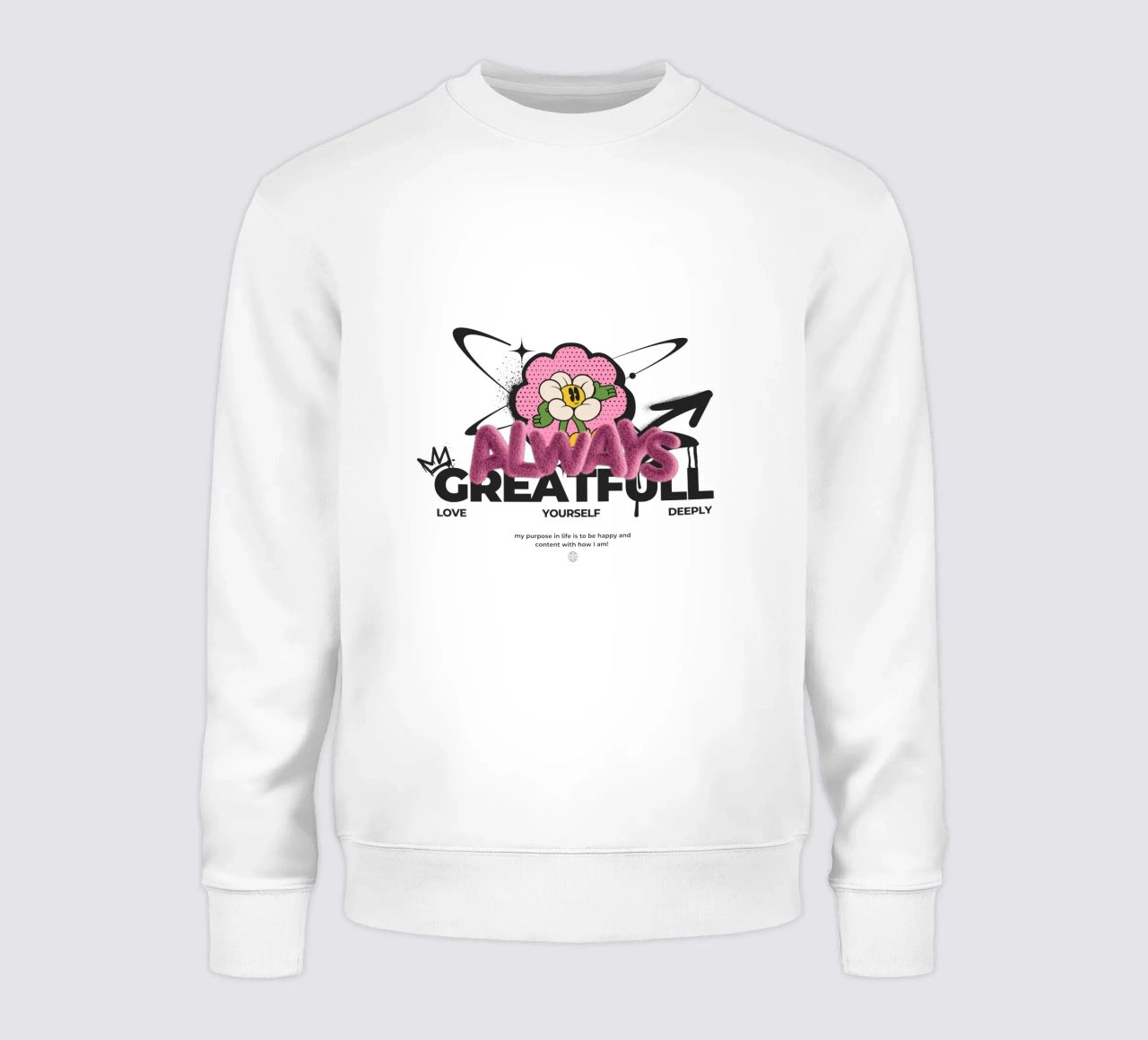 ALWAYS GREATFULL sudadera de Einfach Uebel