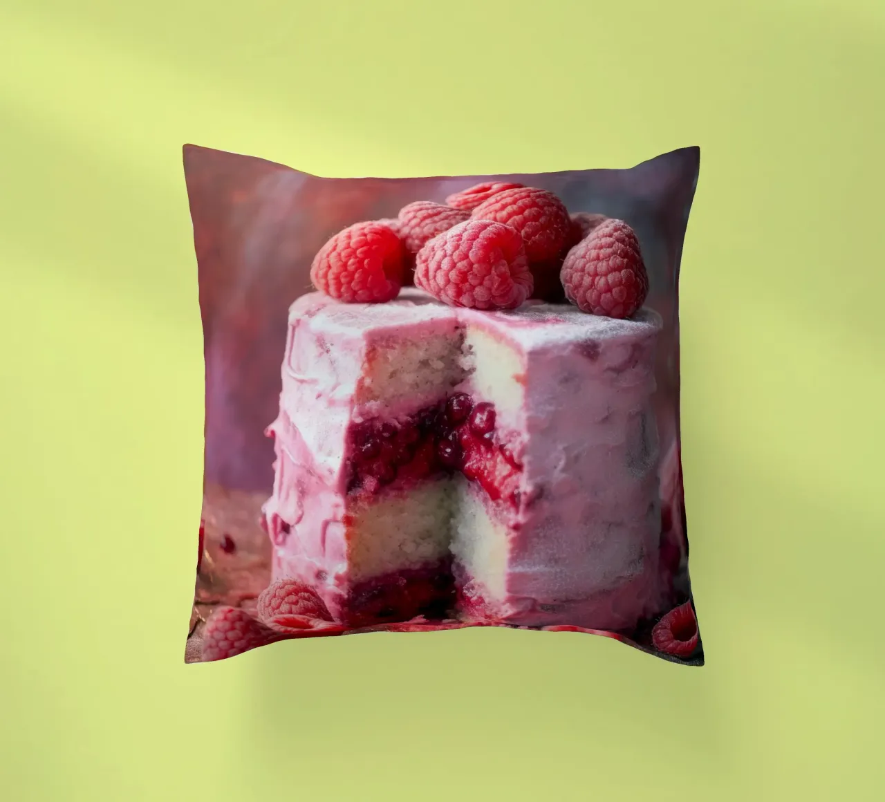 Torta dolce ai lamponi cuscino da Justyna Jaszke JBJart