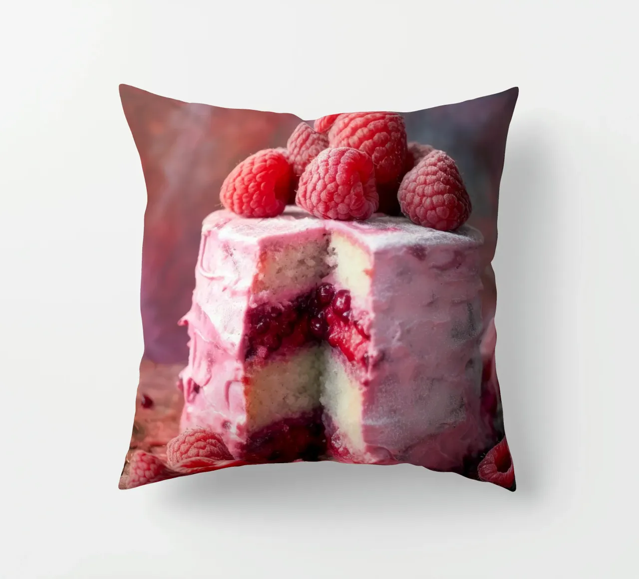 Torta dolce ai lamponi cuscino da Justyna Jaszke JBJart