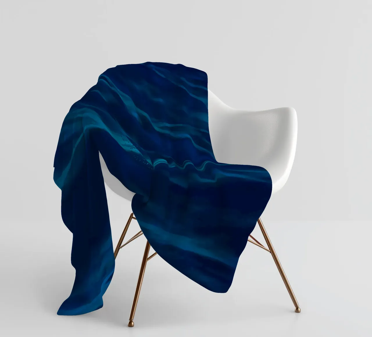 Dark Waves Fleecedecke von menega sabidussi | moods