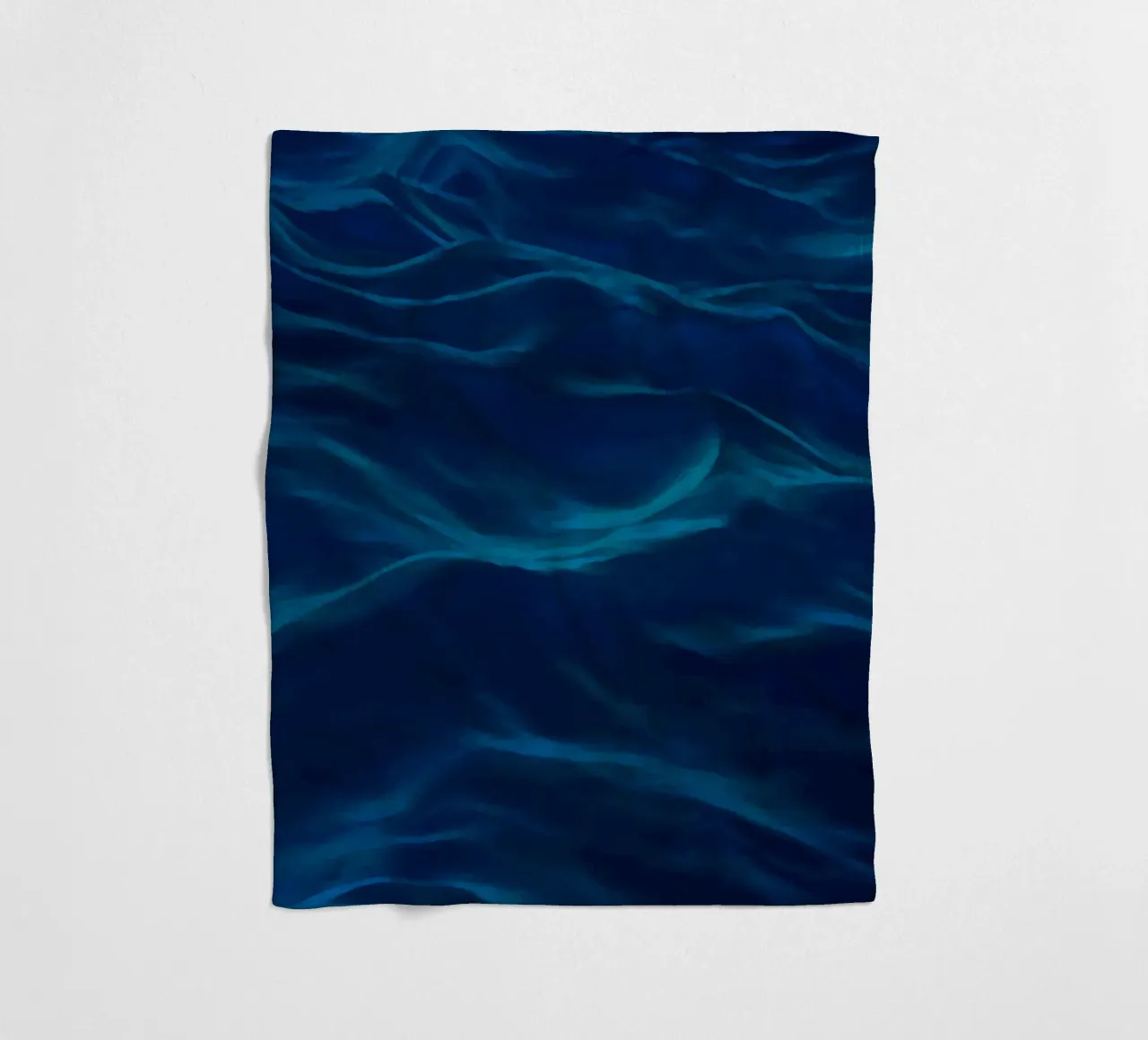 Dark Waves Fleecedecke von menega sabidussi | moods