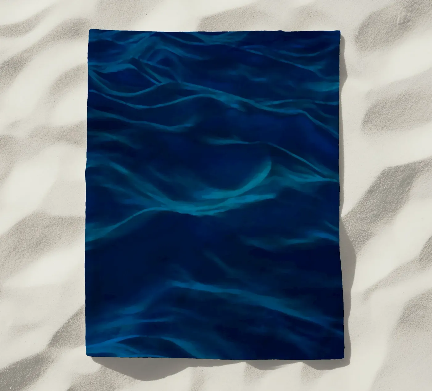 Dark Waves beach towel by menega sabidussi | moods