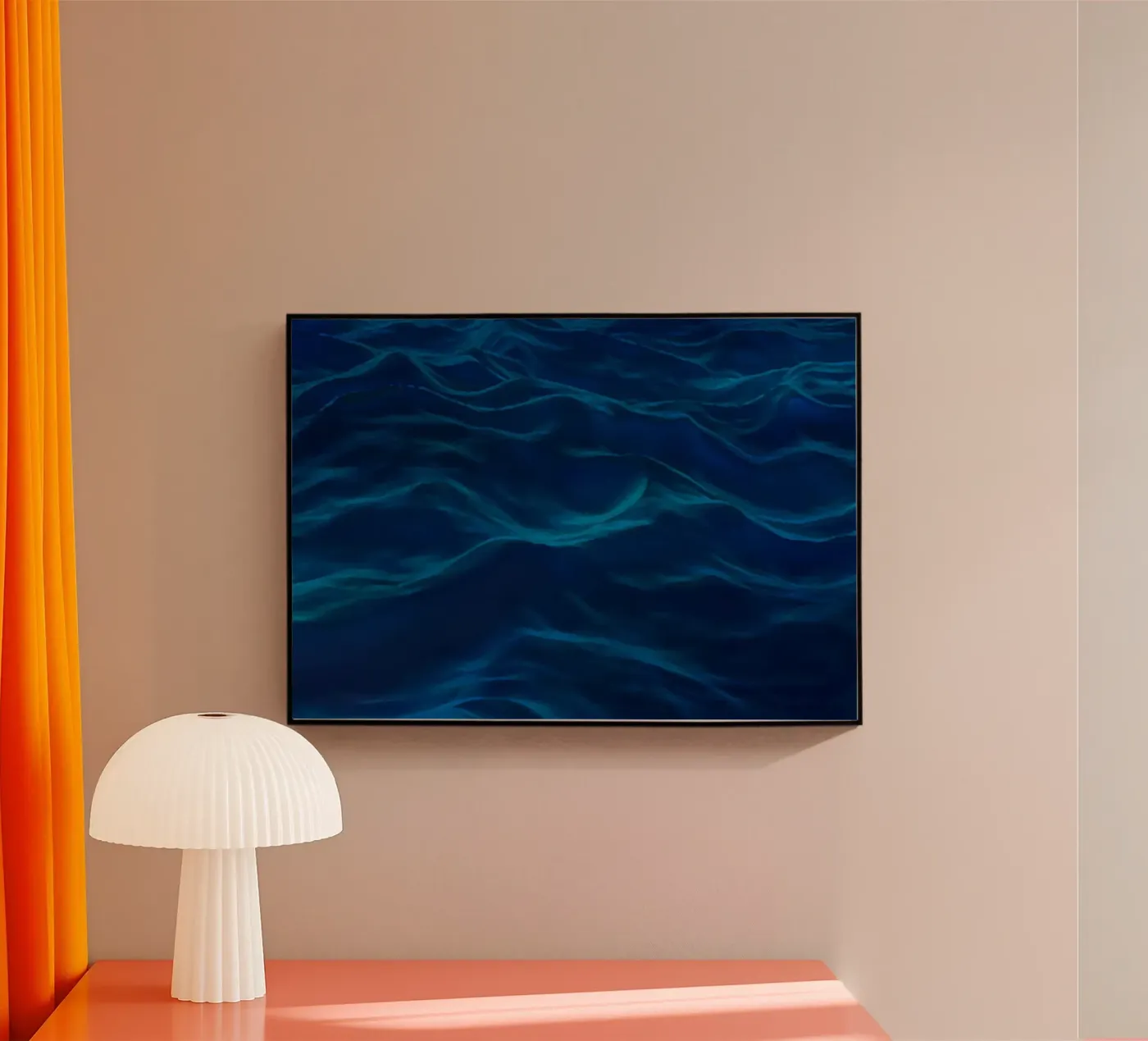 Dark Waves Acryl-Glas von menega sabidussi | moods