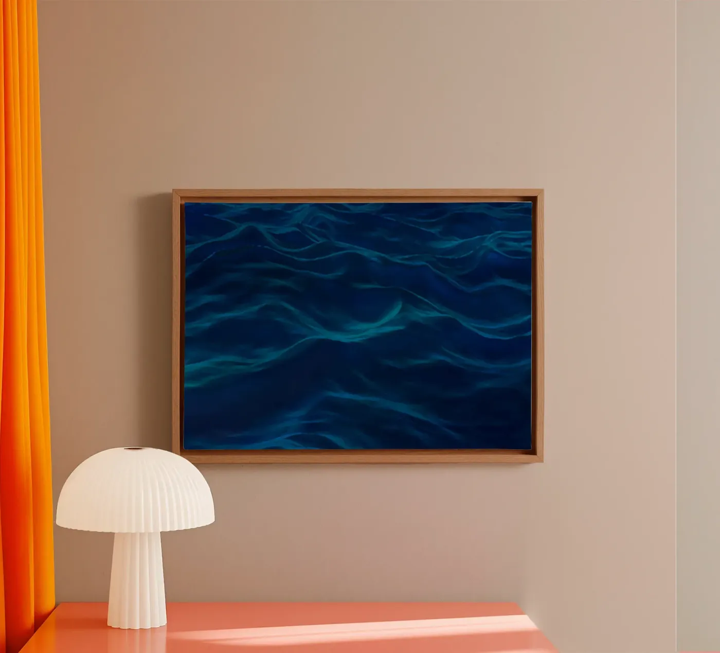 Dark Waves canvas by menega sabidussi | moods