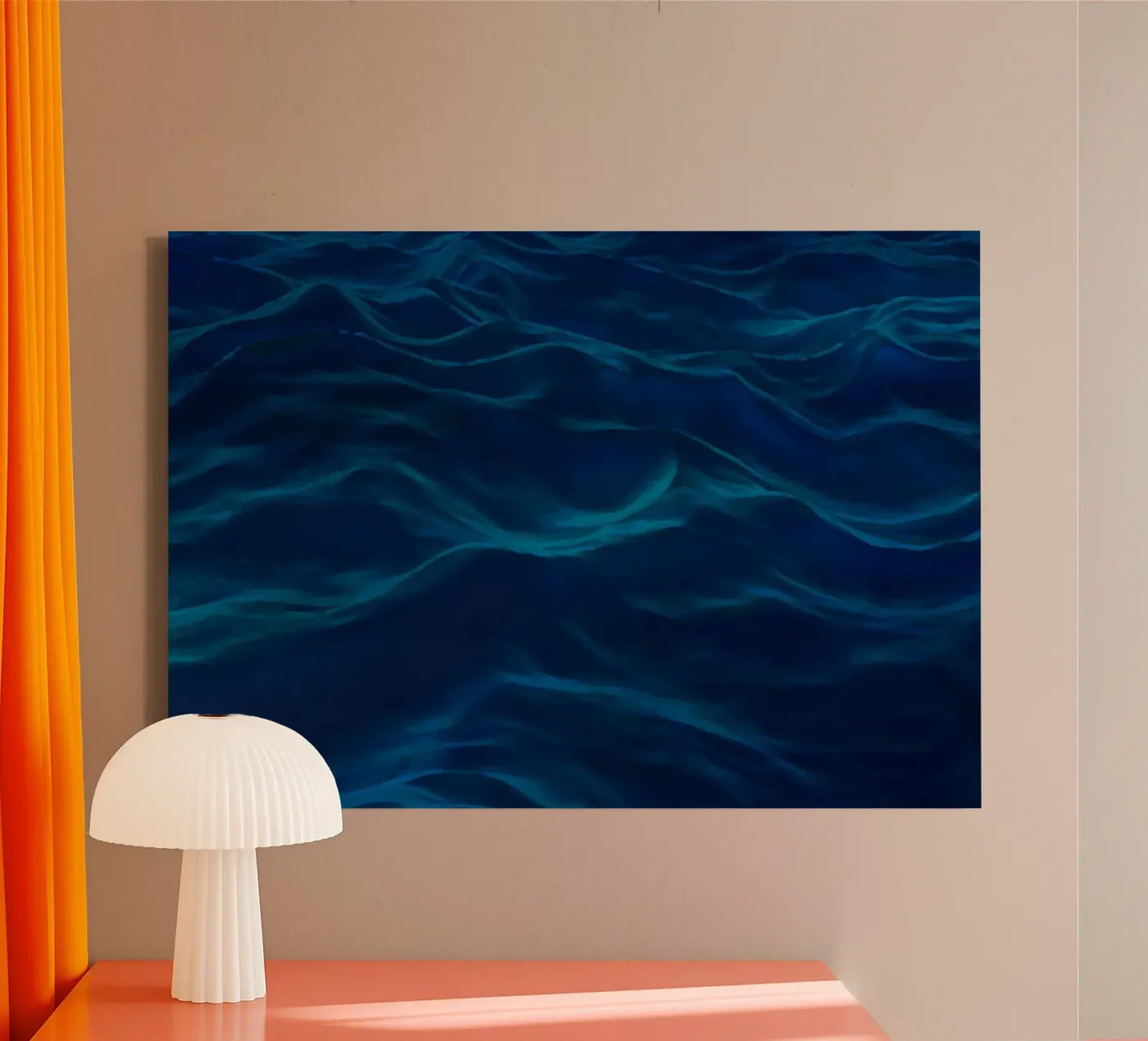 Dark Waves canvas by menega sabidussi | moods