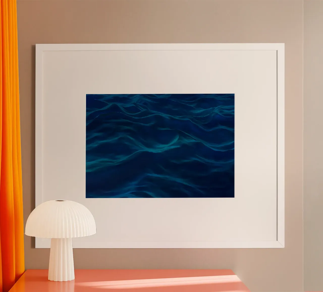 Dark Waves poster da menega sabidussi | moods