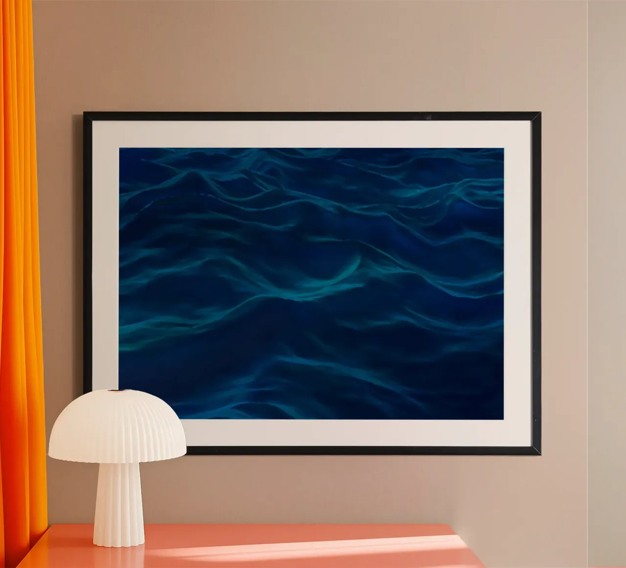 Dark Waves poster da menega sabidussi | moods