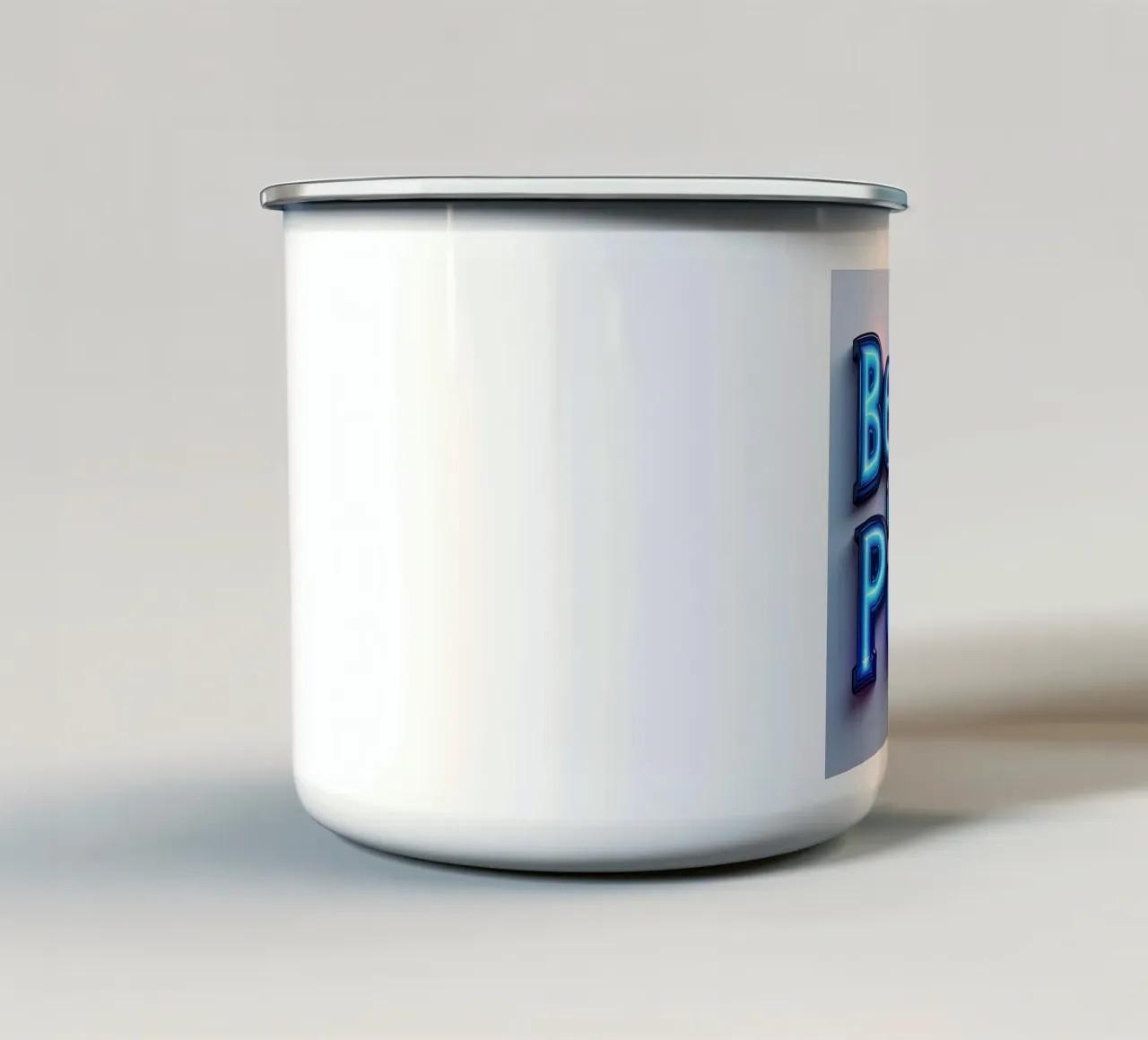 Credere nel proprio potere tazza in smalto da inspirational quote
