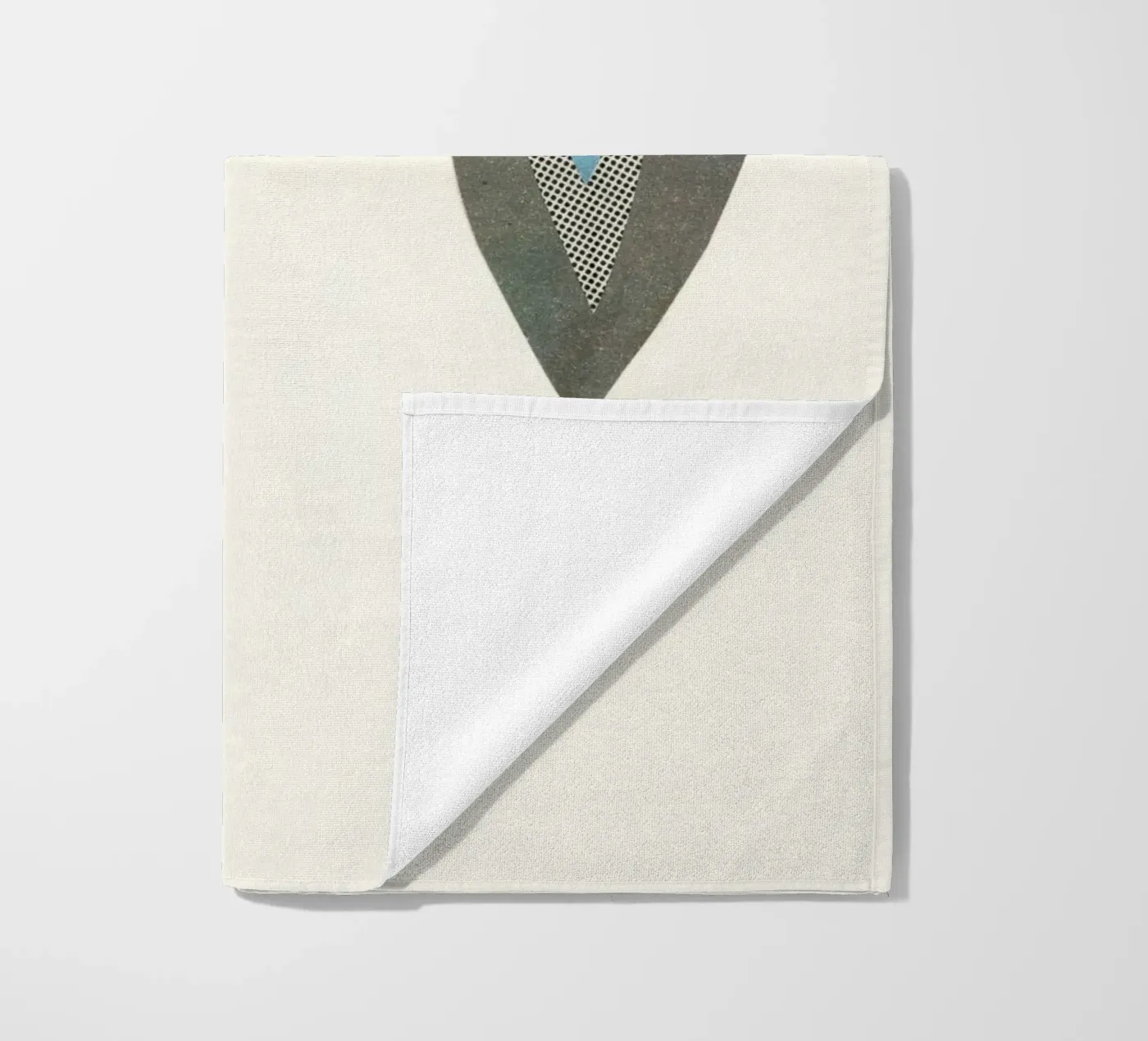 Kerstballen strandhanddoek van Cassia Beck Collage