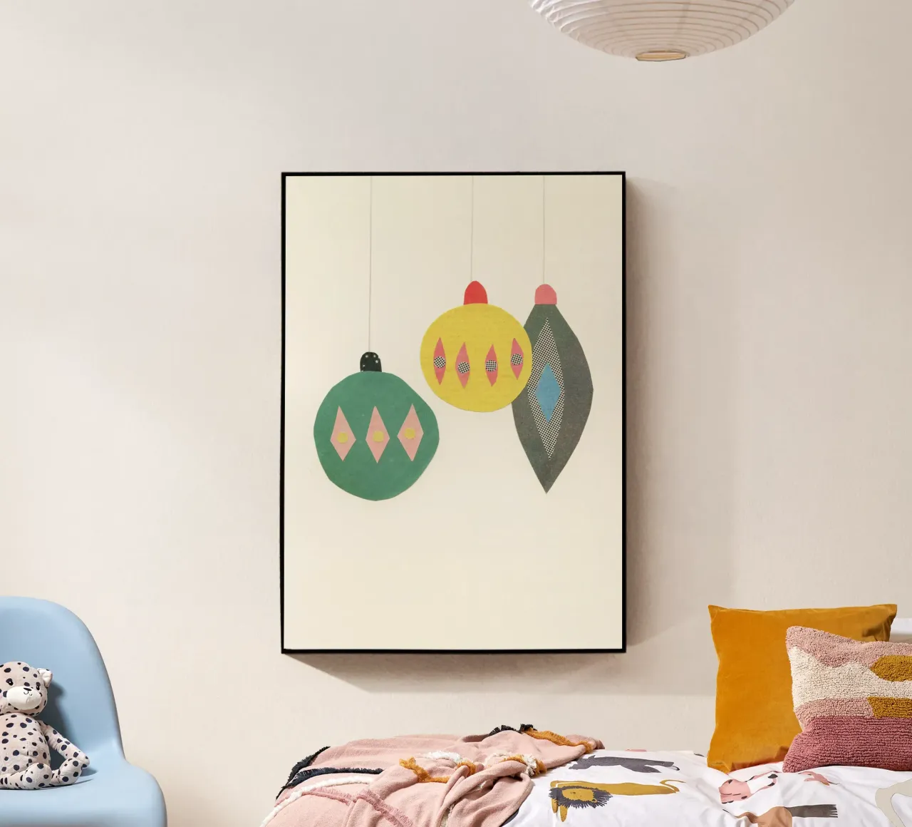 Baubles plexiglass da Cassia Beck Collage