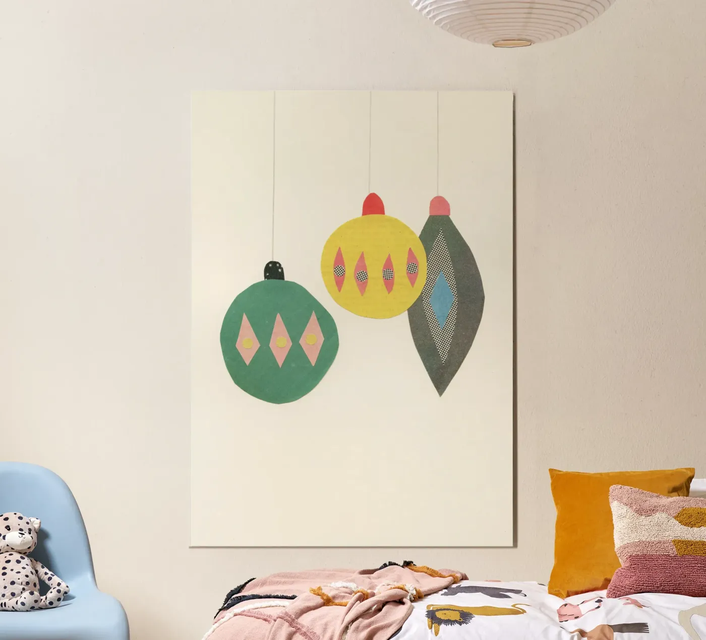 Baubles poster da Cassia Beck Collage