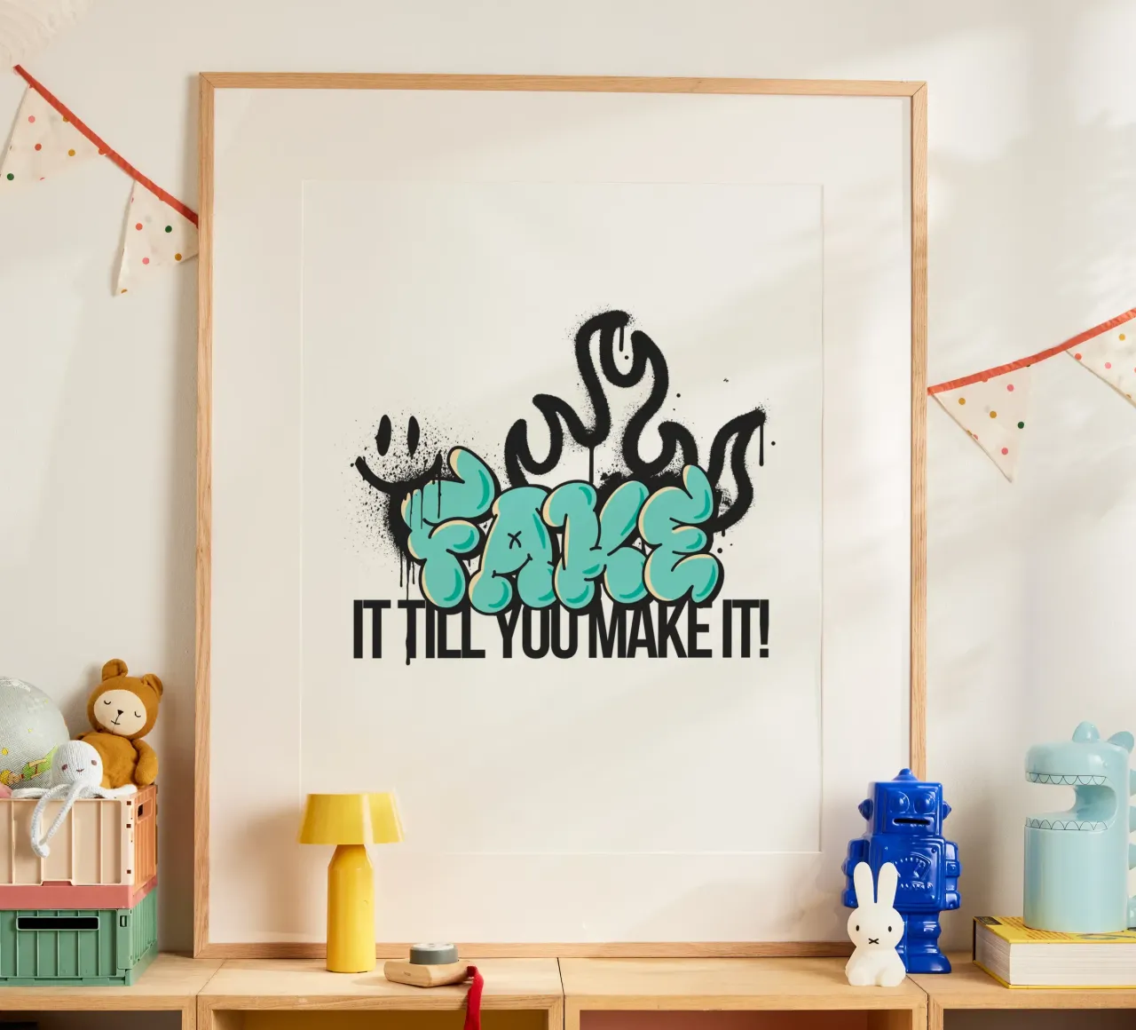 FAKE IT poster da Einfach Uebel