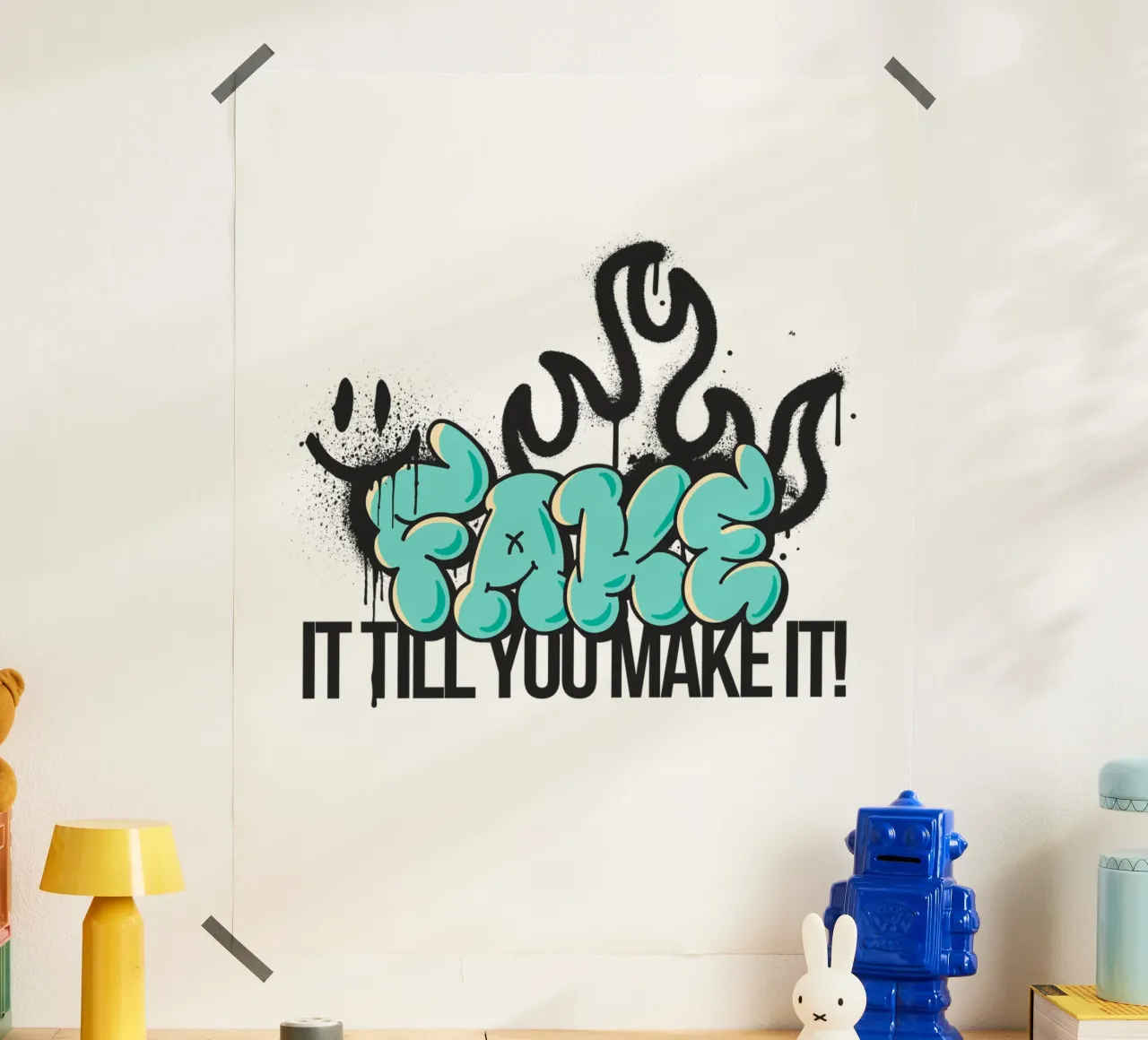 FAKE IT poster da Einfach Uebel