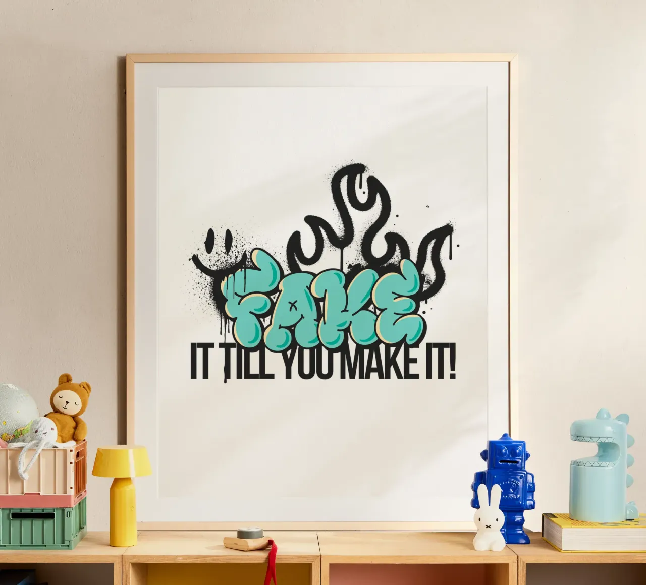 FAKE IT poster da Einfach Uebel